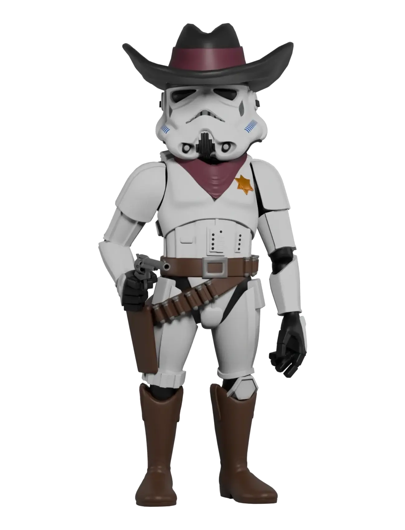 Minix - MNX Stormtrooper Cowboy - film & sagofigurer - black - 1
