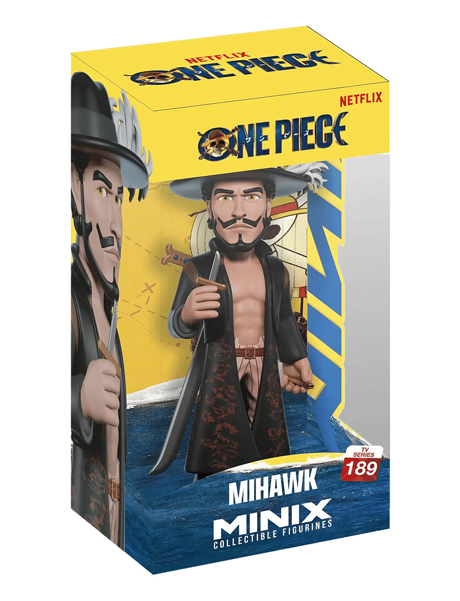 Minix - MNX Mihawk ONE PIECE - film & sagofigurer - yellow - 0
