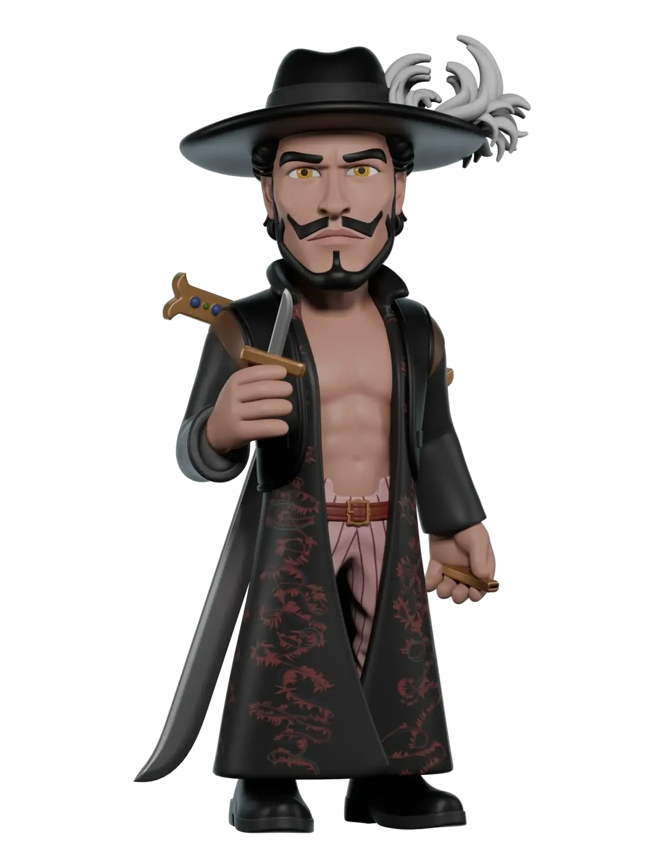 Minix - MNX Mihawk ONE PIECE - film & sagofigurer - yellow - 1