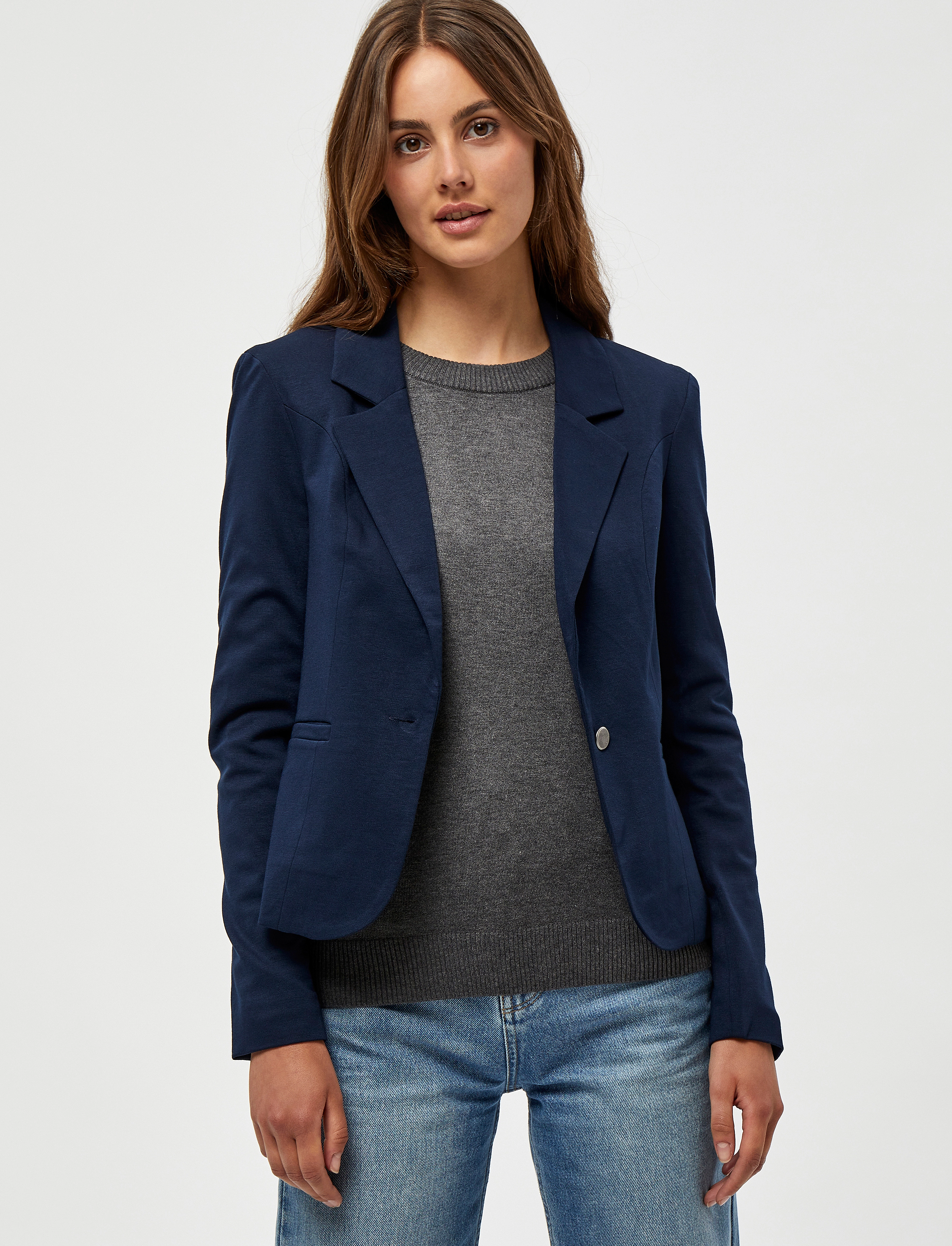 Minus - Carmen blazer - black iris - 2