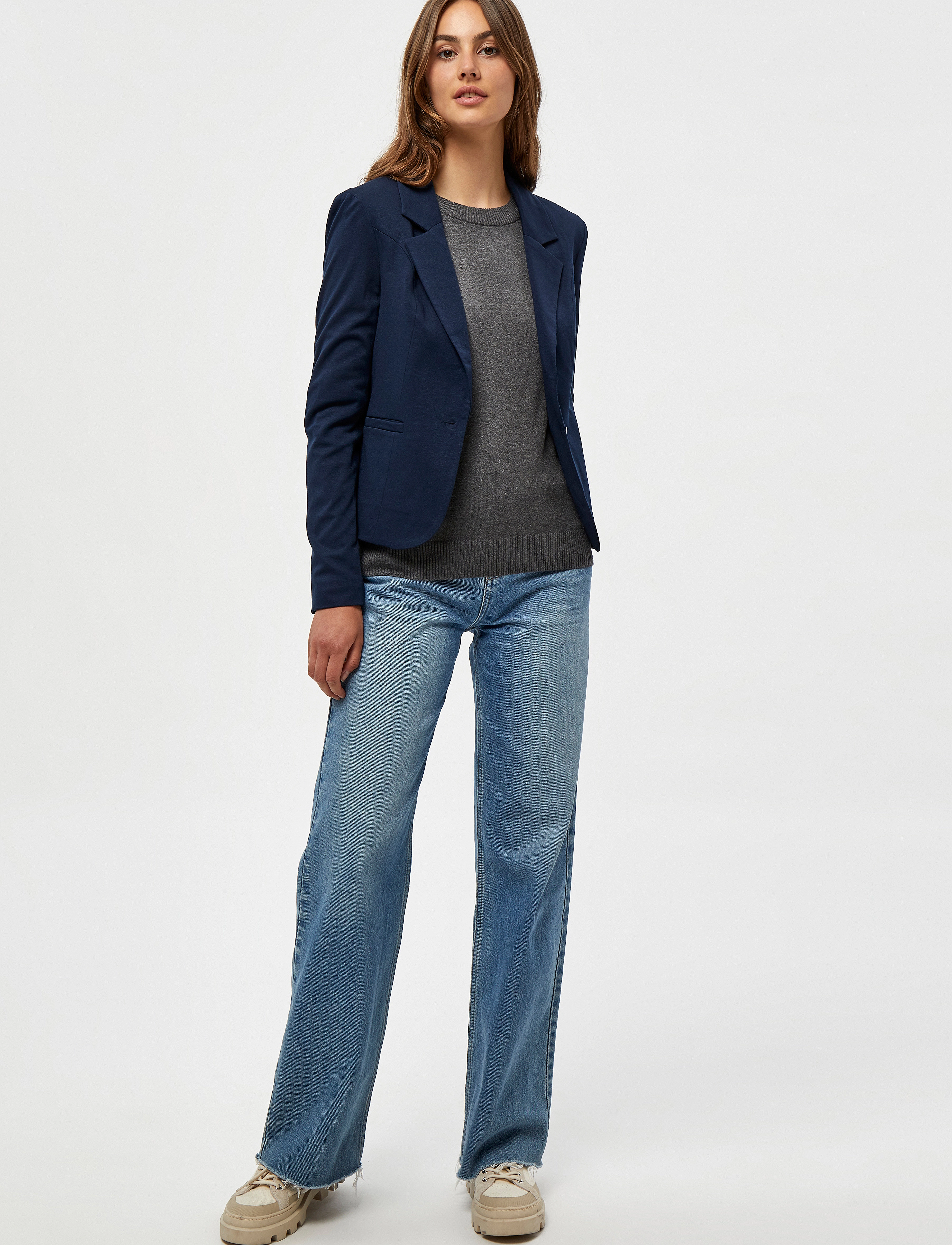 Minus - Carmen blazer - black iris - 4