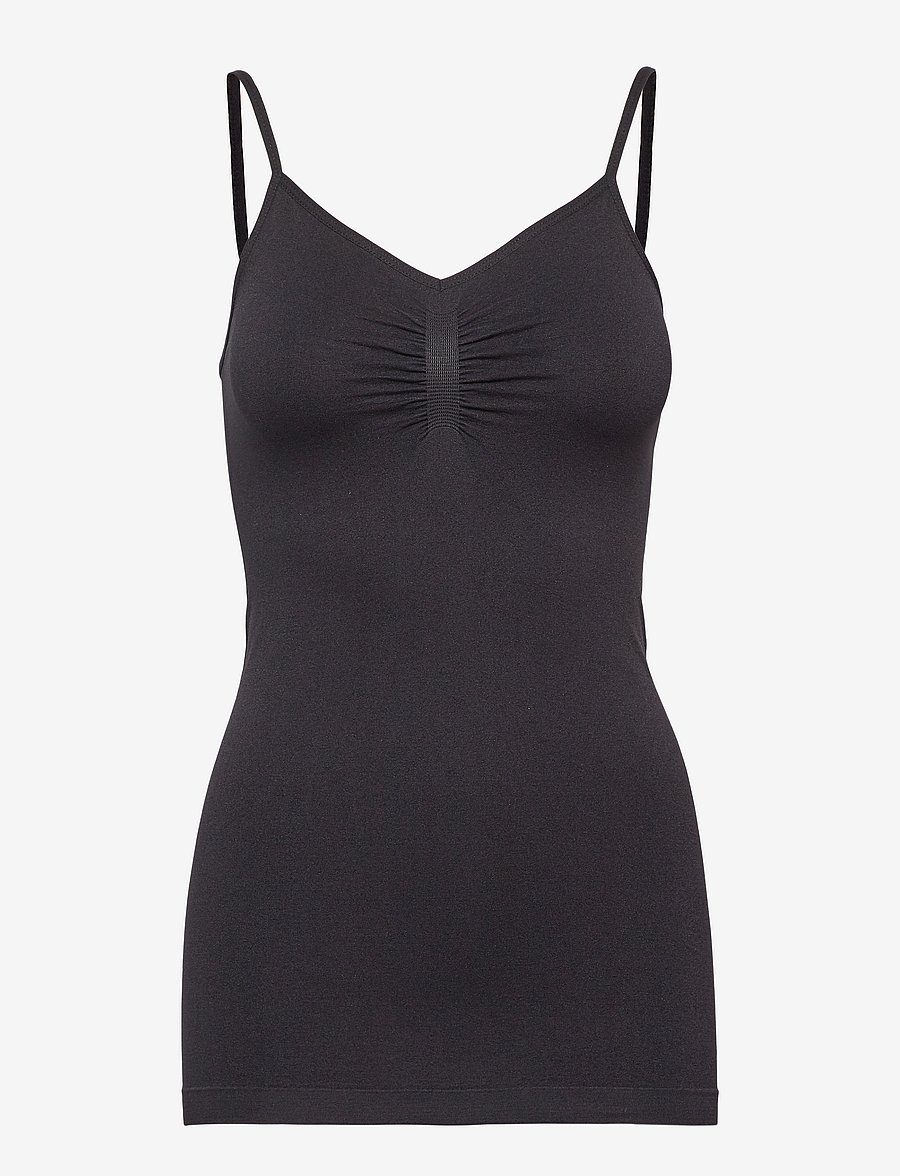 Minus - Celina Top - sleeveless tops - sort - 1