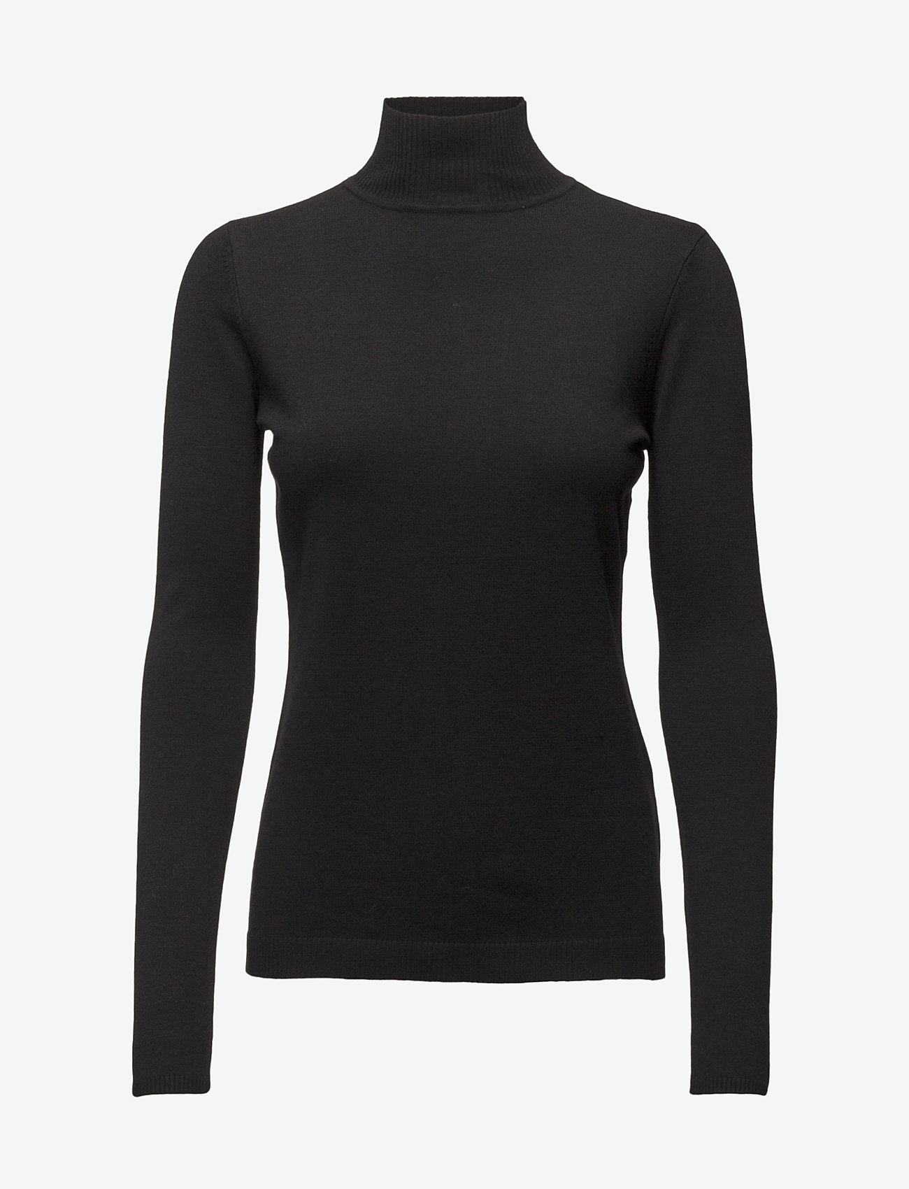 Minus - Lana Rullekrave Strik - kõrge kaelusega kudumid - black - 0