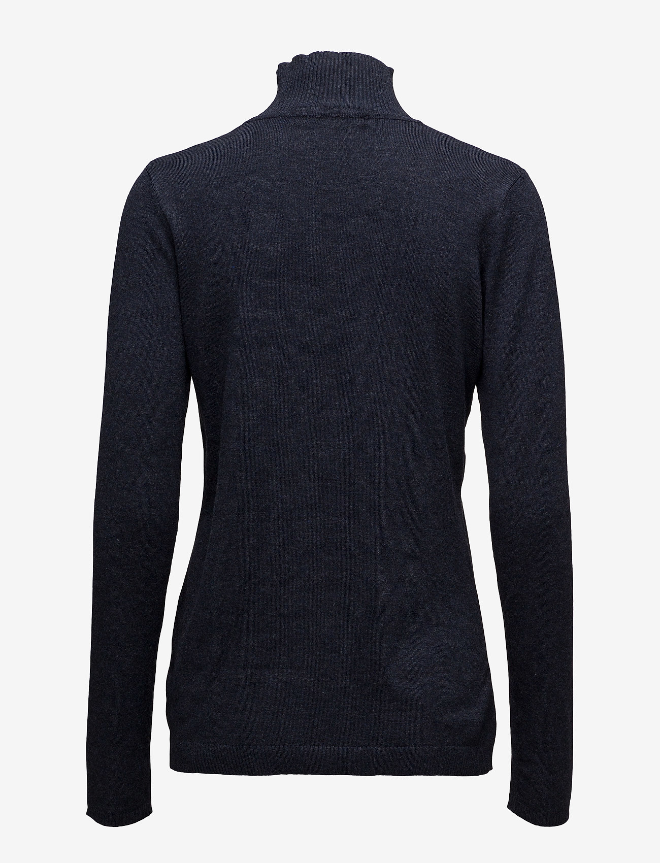 Minus - Lana roll neck knit - black iris melangé - 1