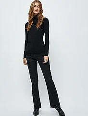 Minus - Lana Rullekrave Strik - megztiniai su aukšta apykakle - black - 3