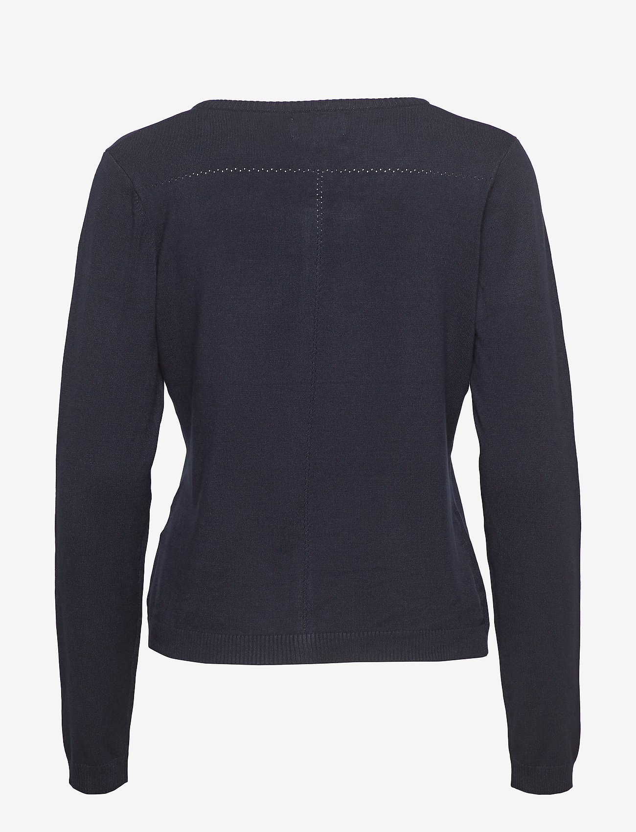 Minus - New Laura Cardigan - efterårstøj - black iris solid - 1