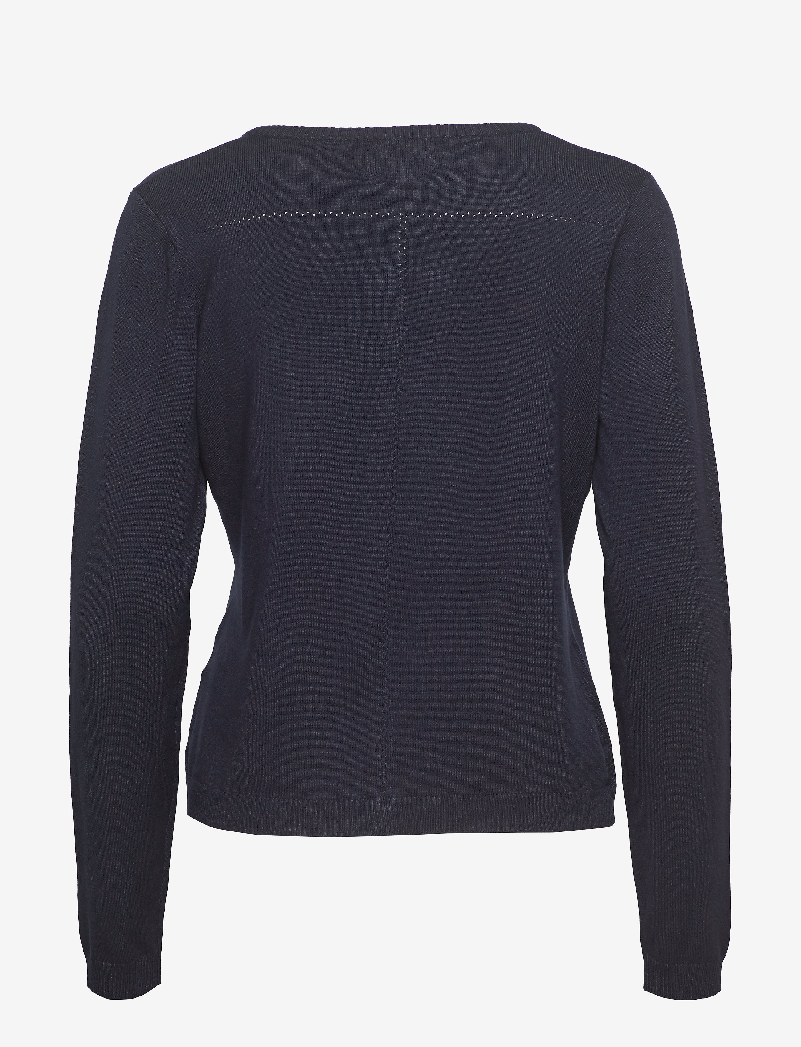 Minus - New Laura Cardigan - koftor - black iris solid - 2