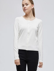 Minus - New Laura cardigan - swetry rozpinane - broken white - 0
