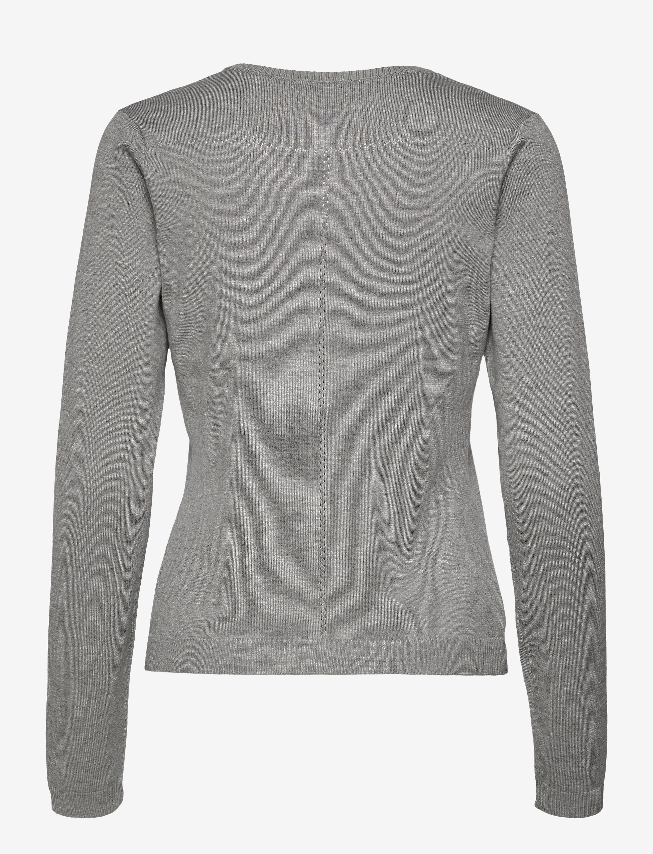 Minus - New Laura Cardigan - cardigans - light grey melange - 2