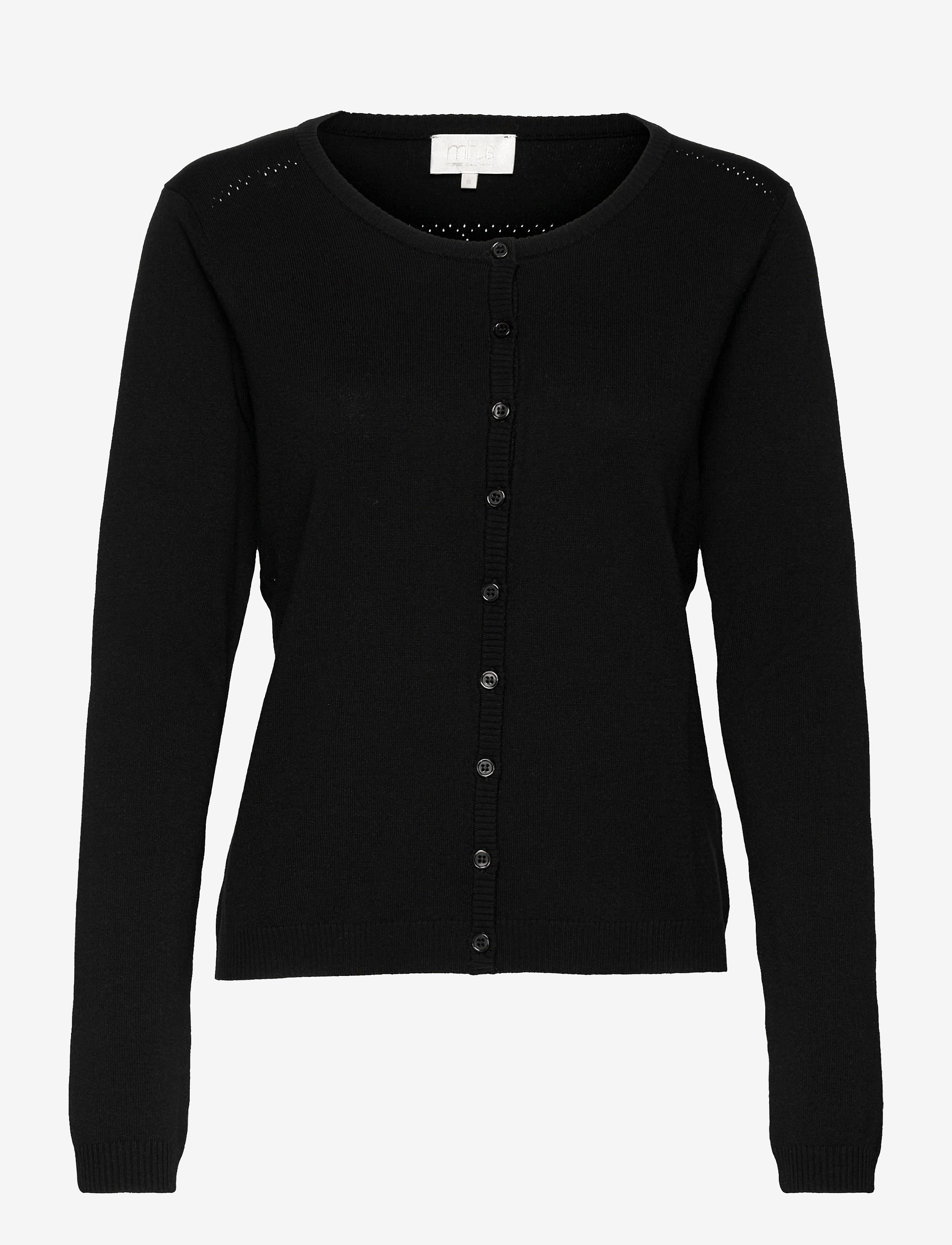 Minus New Laura Cardigan - Tøj - SORT / black