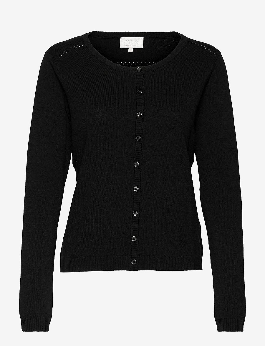 Minus - New Laura cardigan - kardiganai - sort - 1