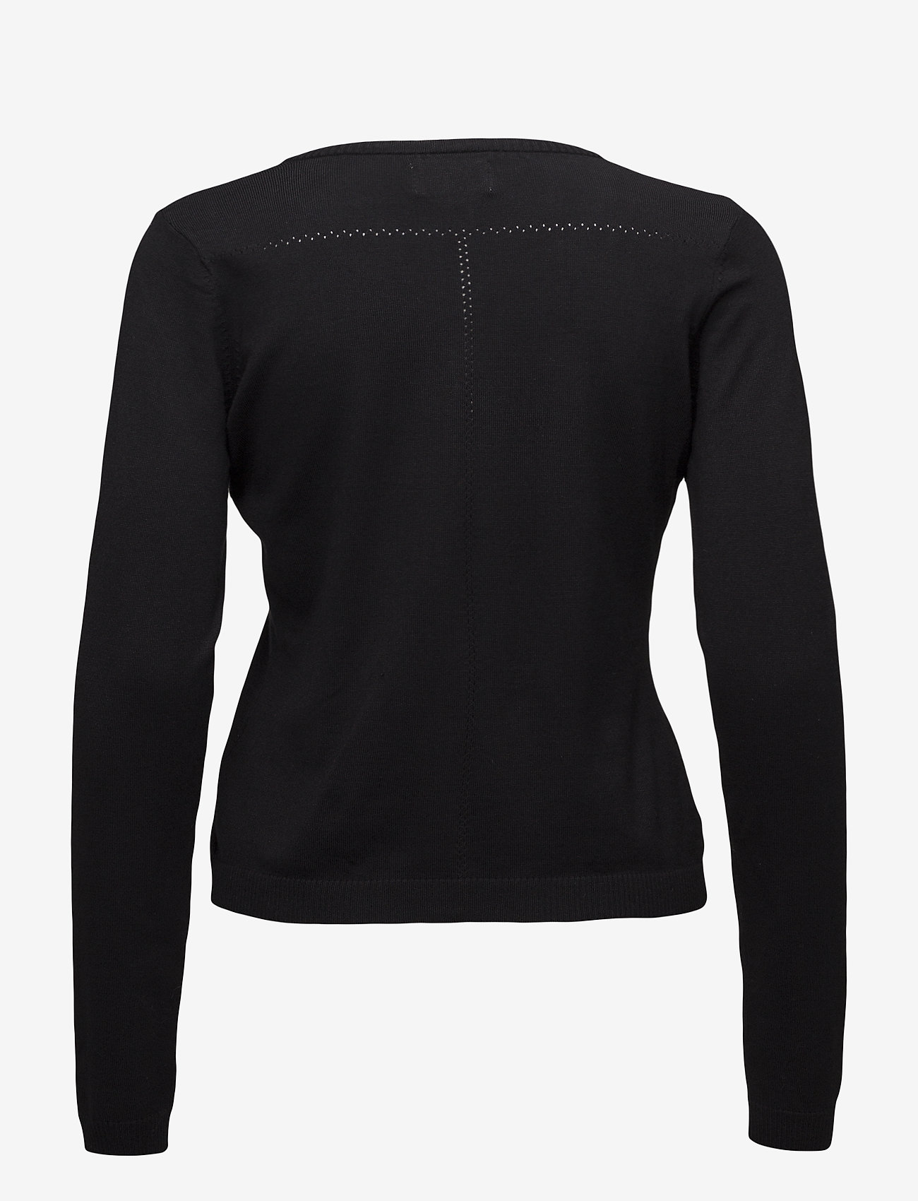 Minus - New Laura Cardigan - neuletakit - sort - 2