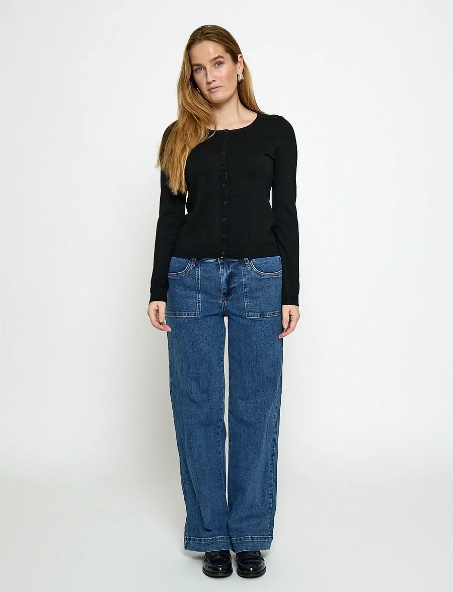 Minus - New Laura cardigan - kardiganai - sort - 4
