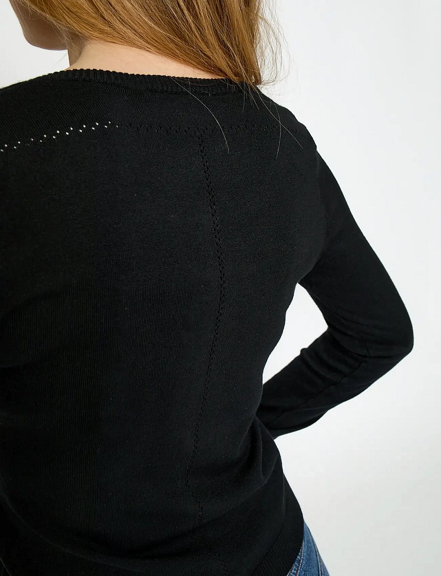 Minus - New Laura cardigan - kardiganai - sort - 5