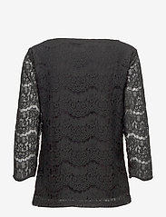 Minus - Anastacia Blouse - long-sleeved blouses - black - 1