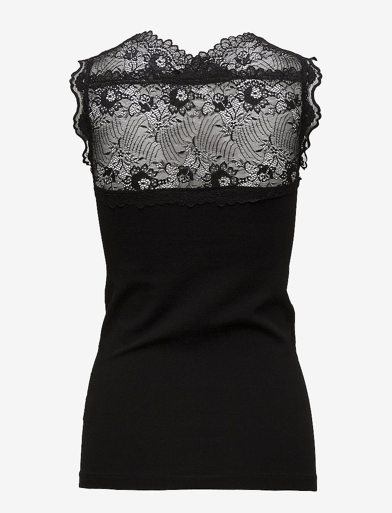 Minus - Vanessa top - mouwloze tops - sort - 2