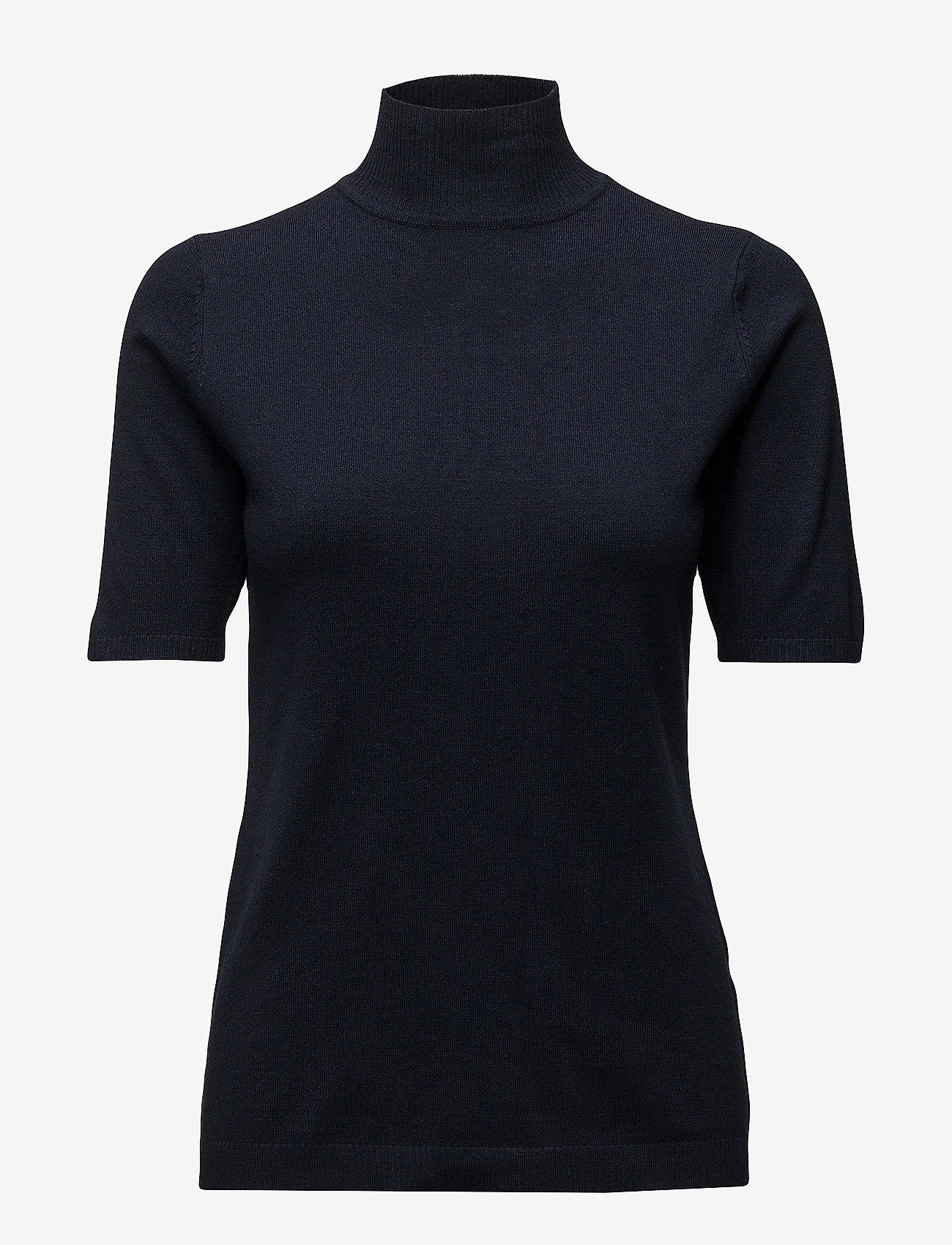 MINUS Lima Rullekrave Strik Schwarz - S - Damen