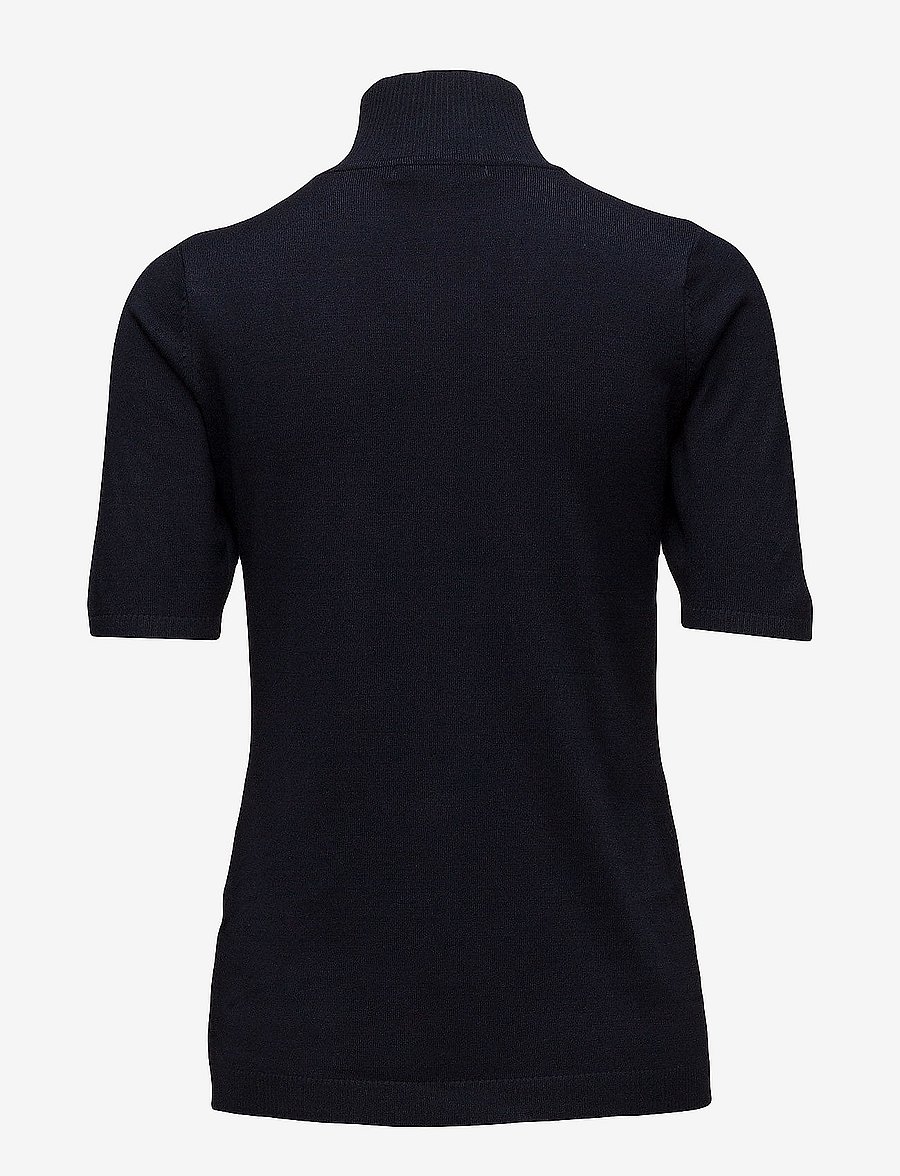 Minus - Lima Rullekrave Strik - rullekraver - black iris solid - 2