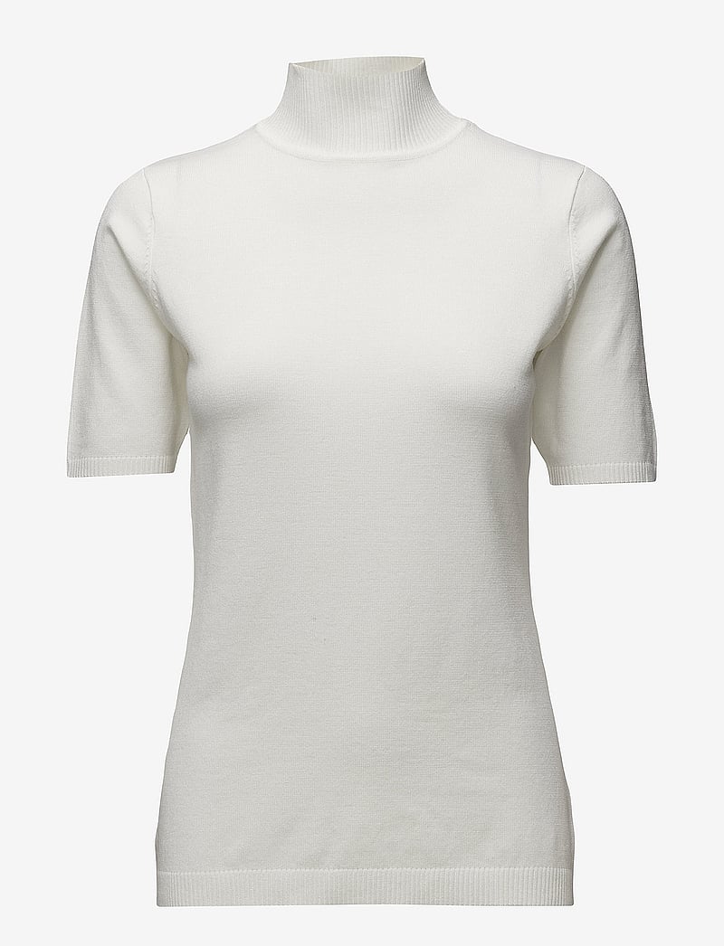 Minus - Lima Rullekrave Strik - polotröjor - broken white - 1