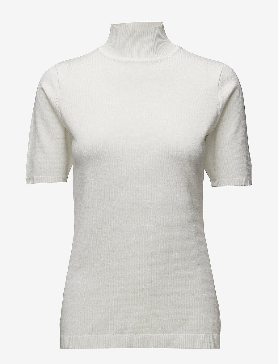 Minus - Lima Rullekrave Strik - turtlenecks - broken white - 1