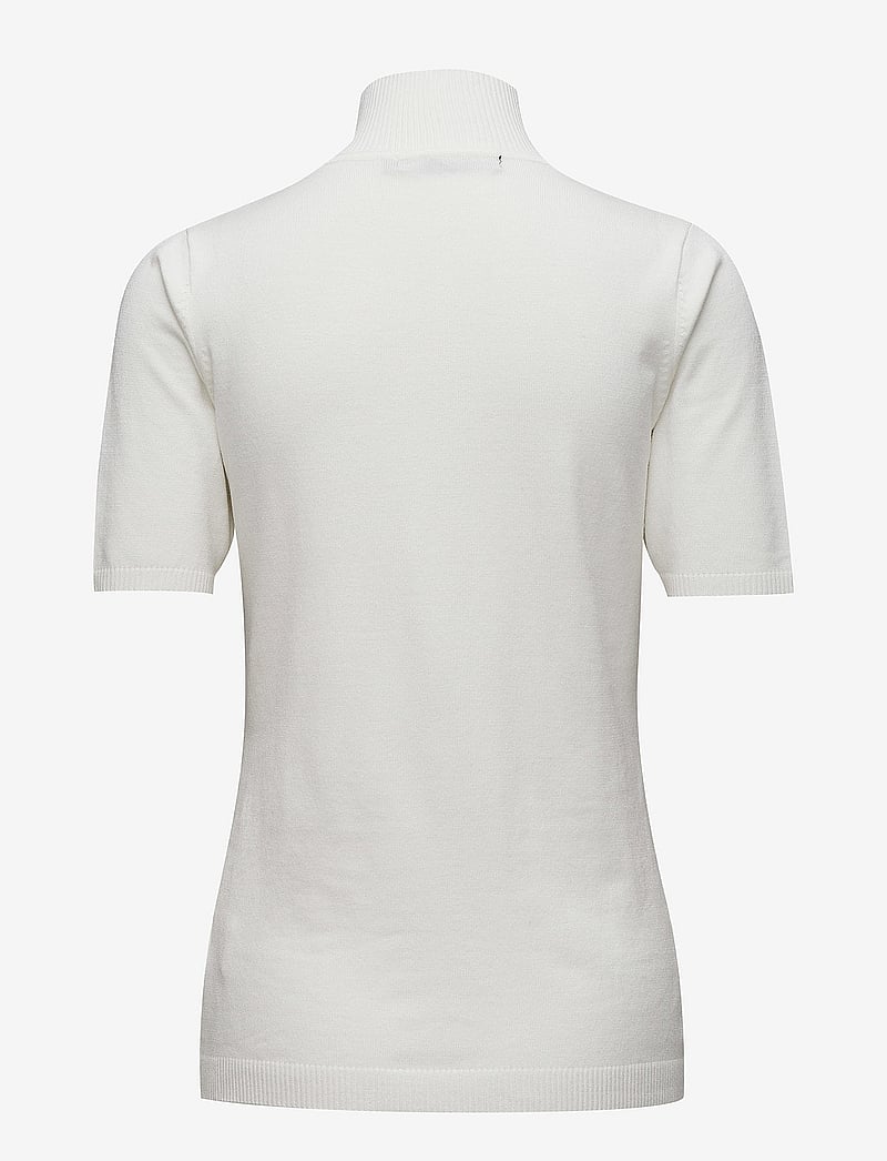 Minus - Lima Rullekrave Strik - polotröjor - broken white - 2