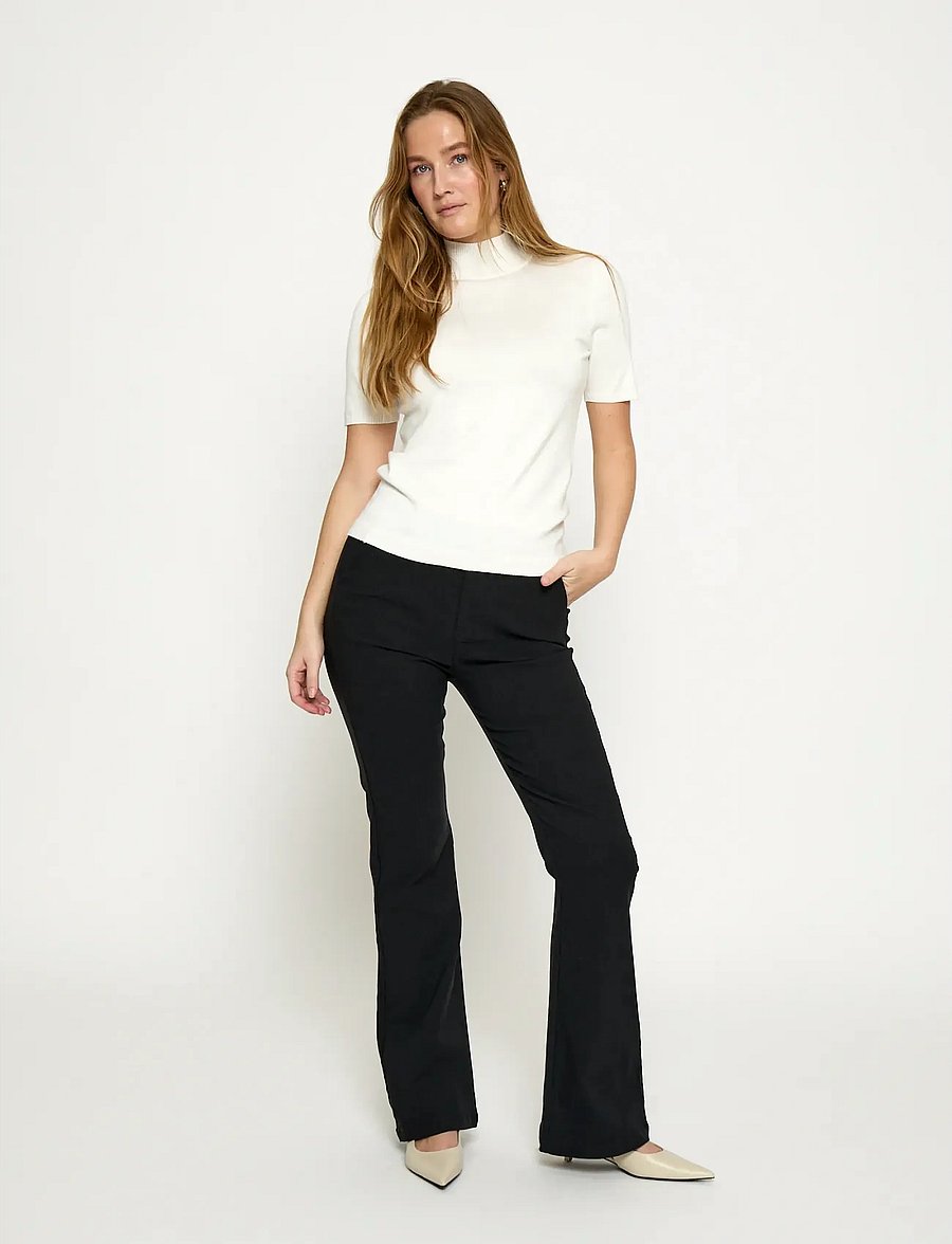 Minus - Lima Rullekrave Strik - turtlenecks - broken white - 4