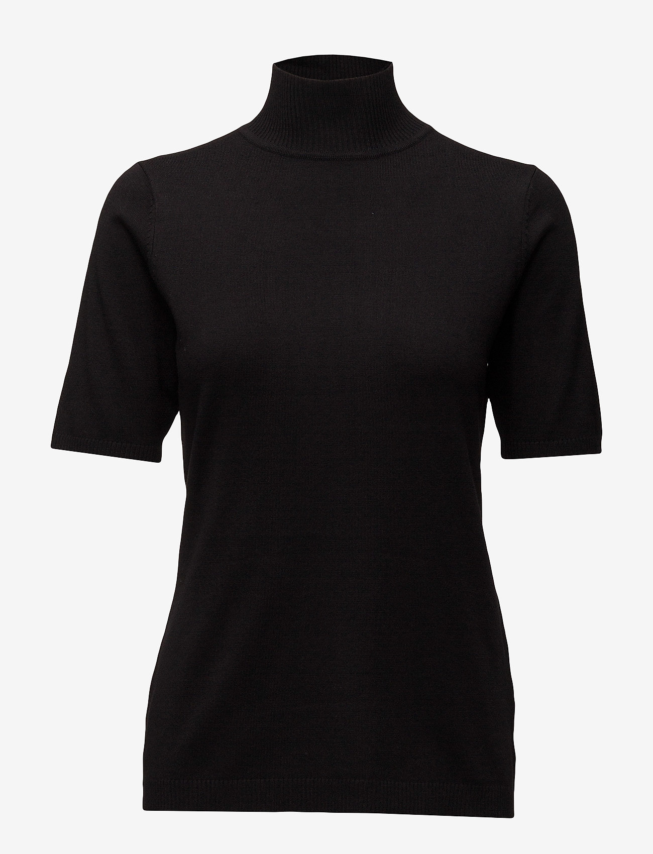 MINUS Lima Rullekrave Strik Schwarz - L - Damen
