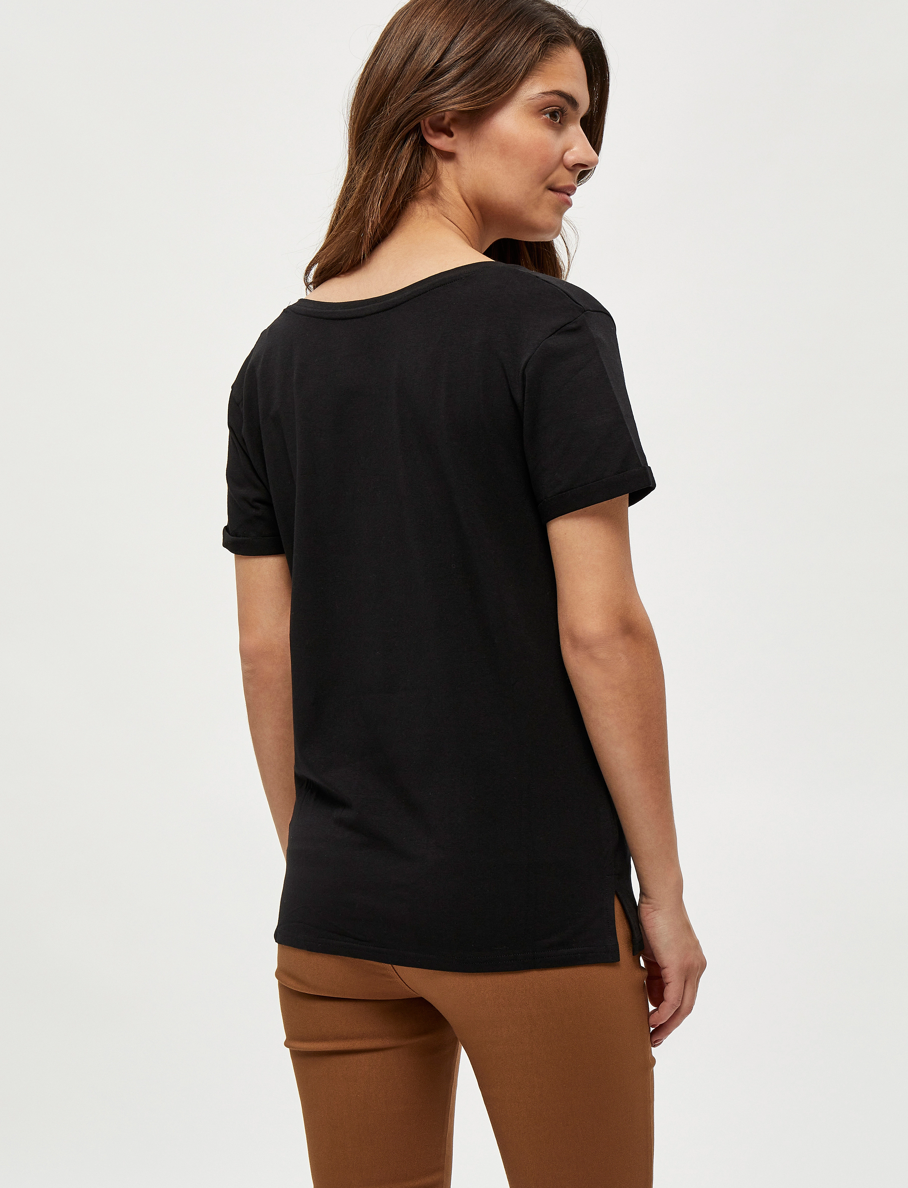 Minus - Adele tee - stuttermarbolir - black - 3