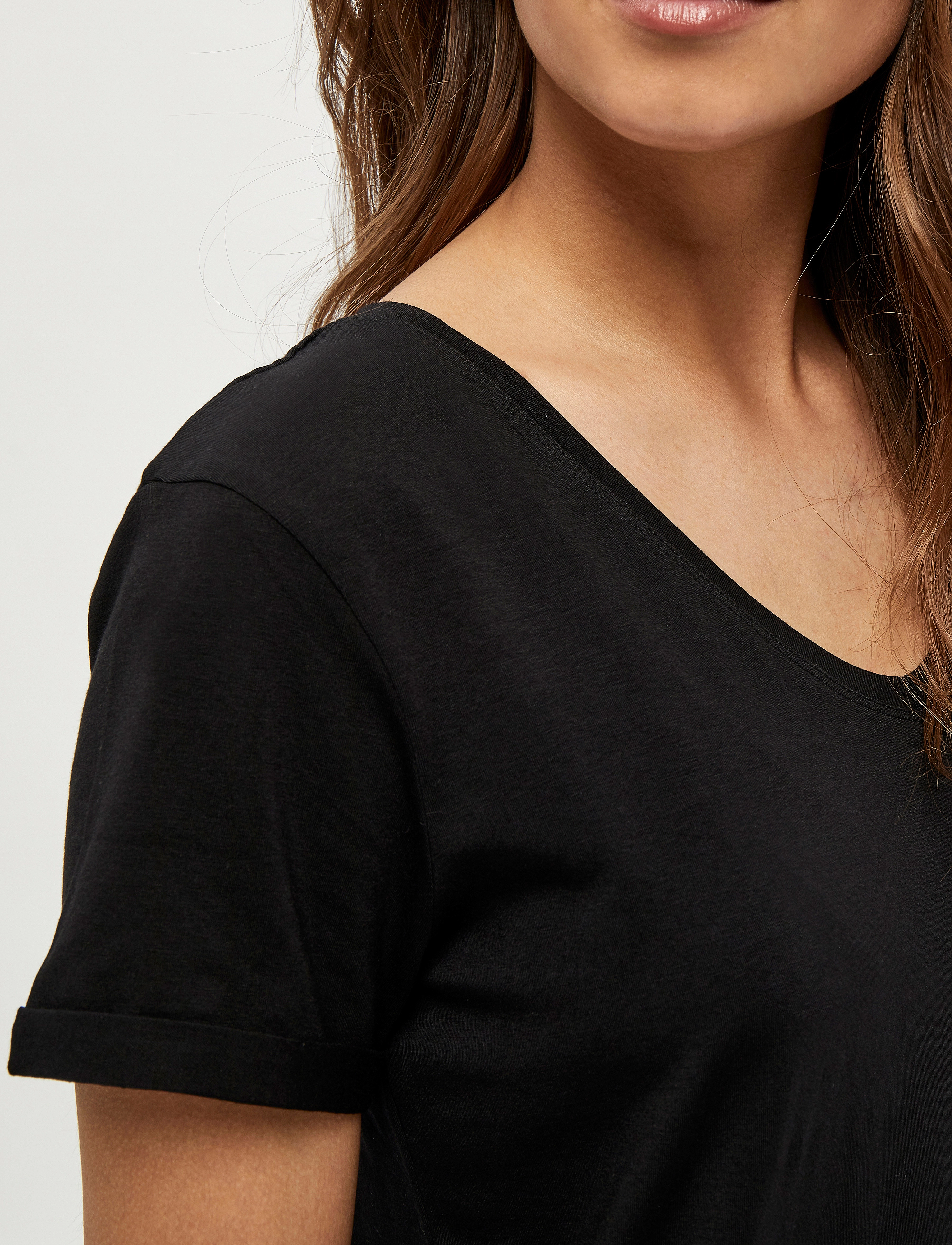 Minus - Adele tee - stuttermarbolir - black - 4