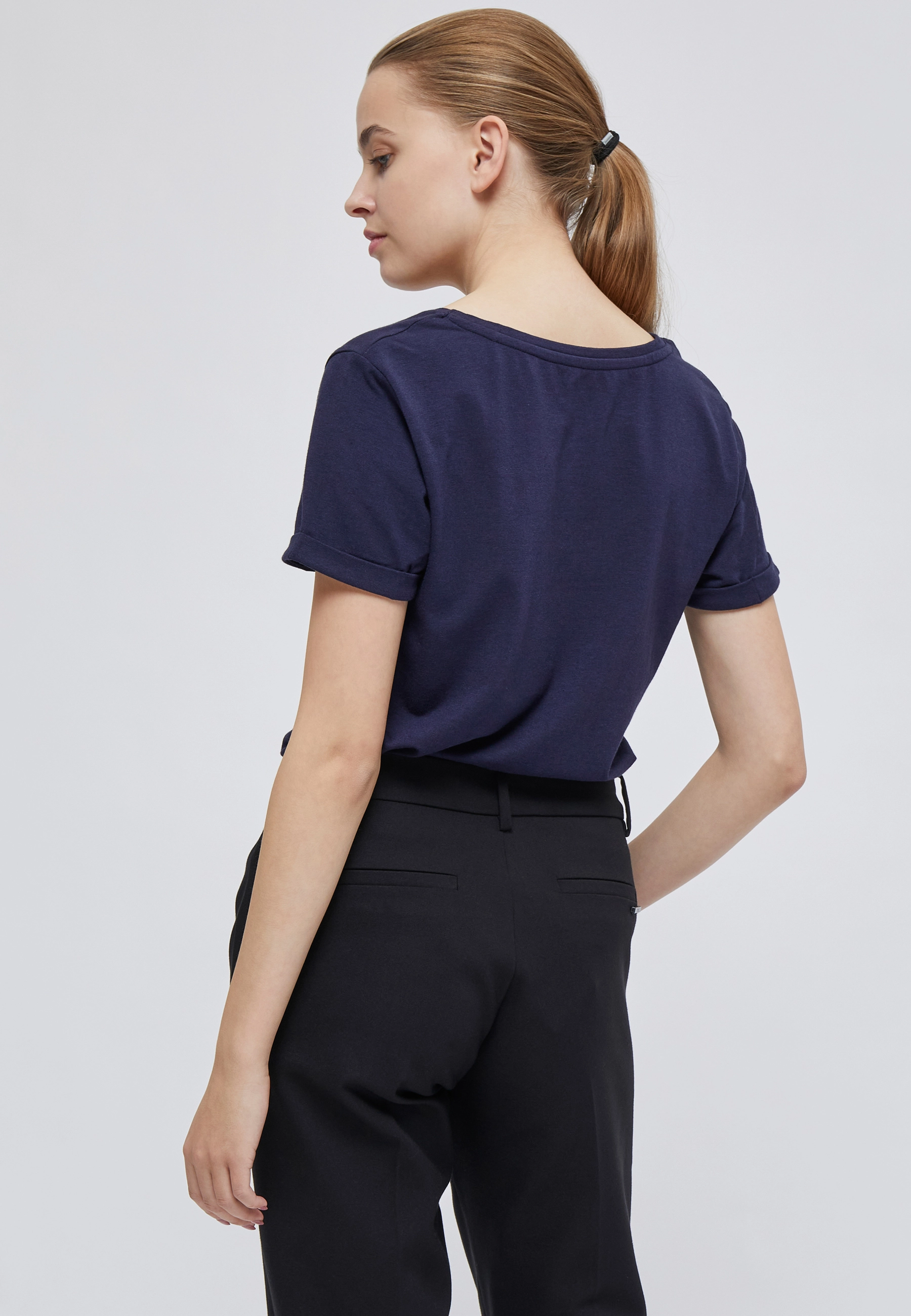 Minus - Adele tee - t-shirts - black iris - 3