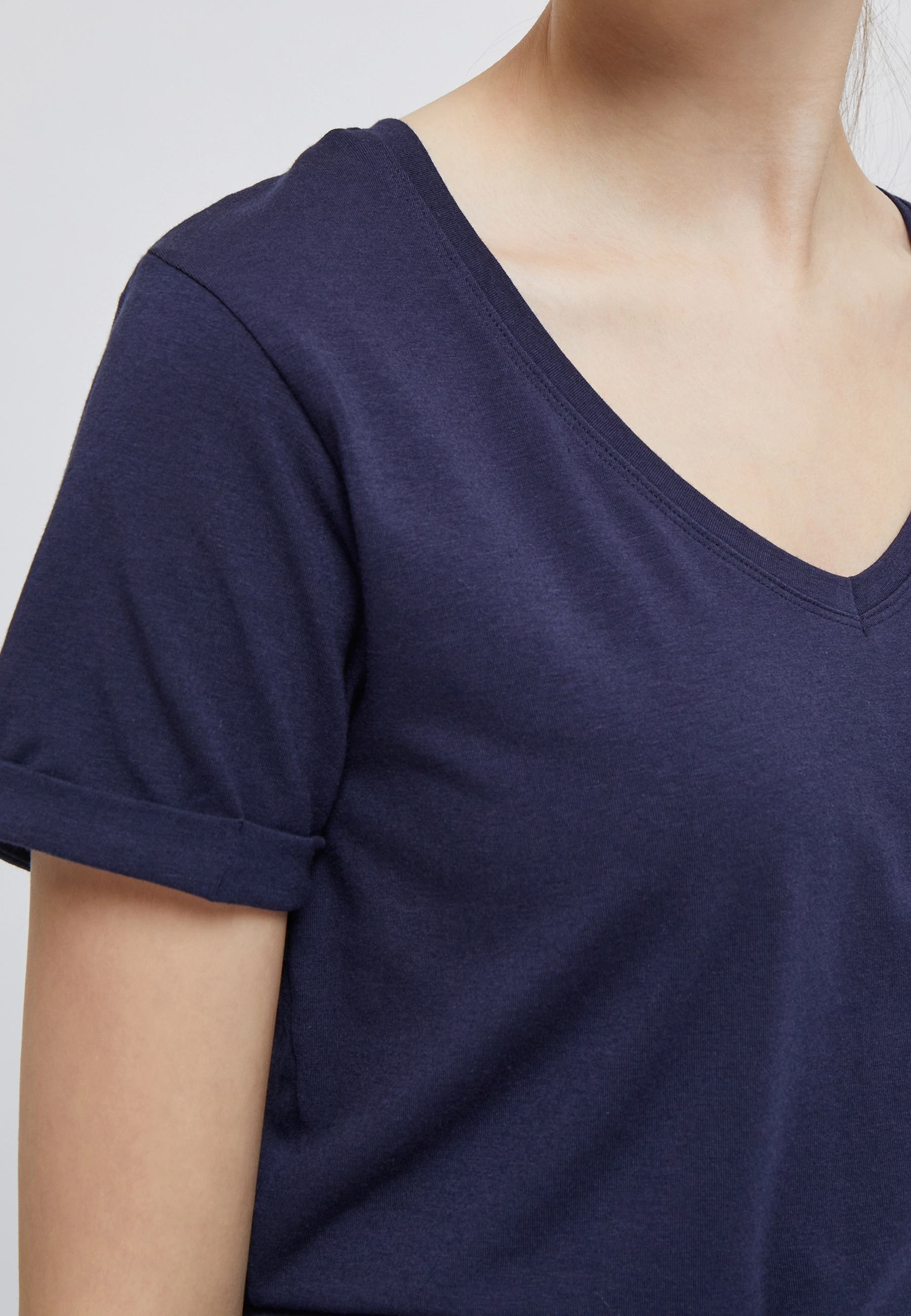 Minus - Adele tee - t-shirts - black iris - 4