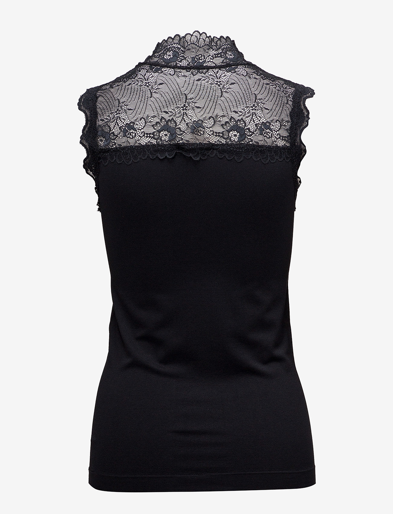 Minus - Vanessa high neck - Ærmeløse bluser - sort - 3