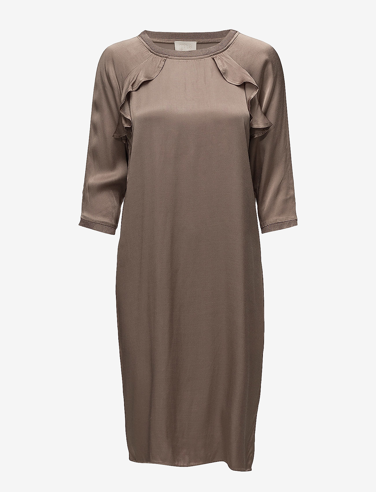 Minus - Ayla dress - fossil - 0
