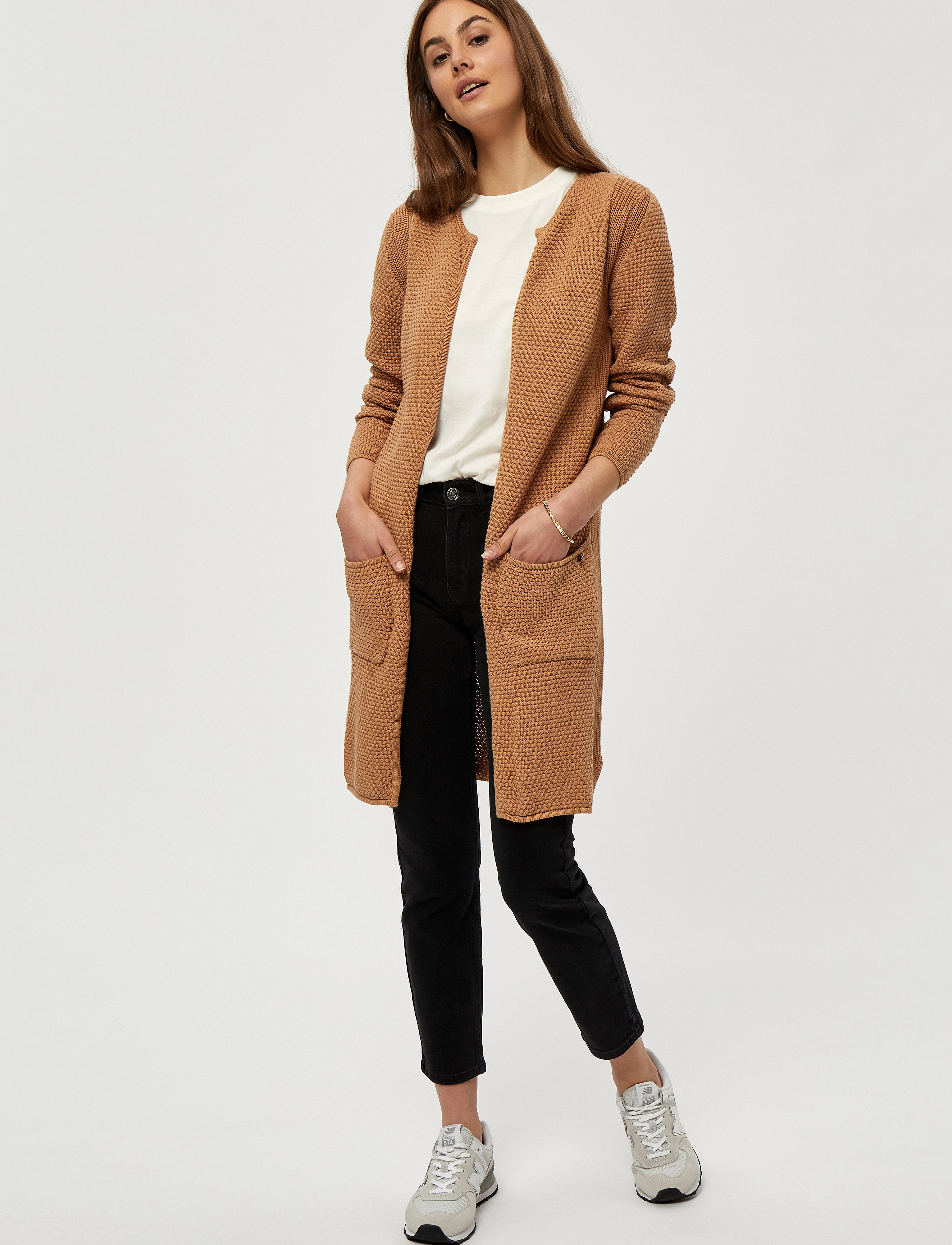 Minus - Vibe Cardigan - almond - 5