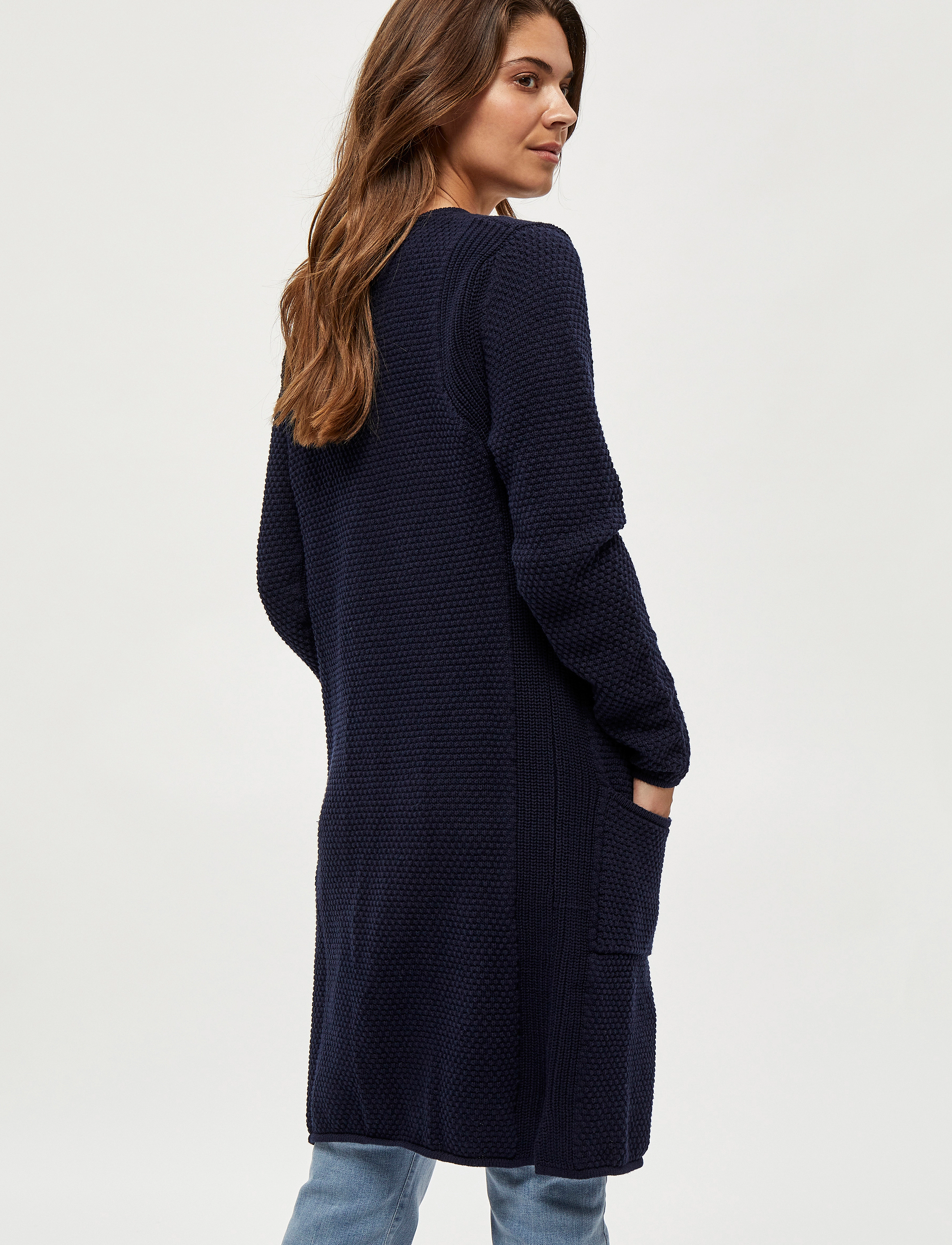 Minus - Vibe Cardigan - black iris - 3