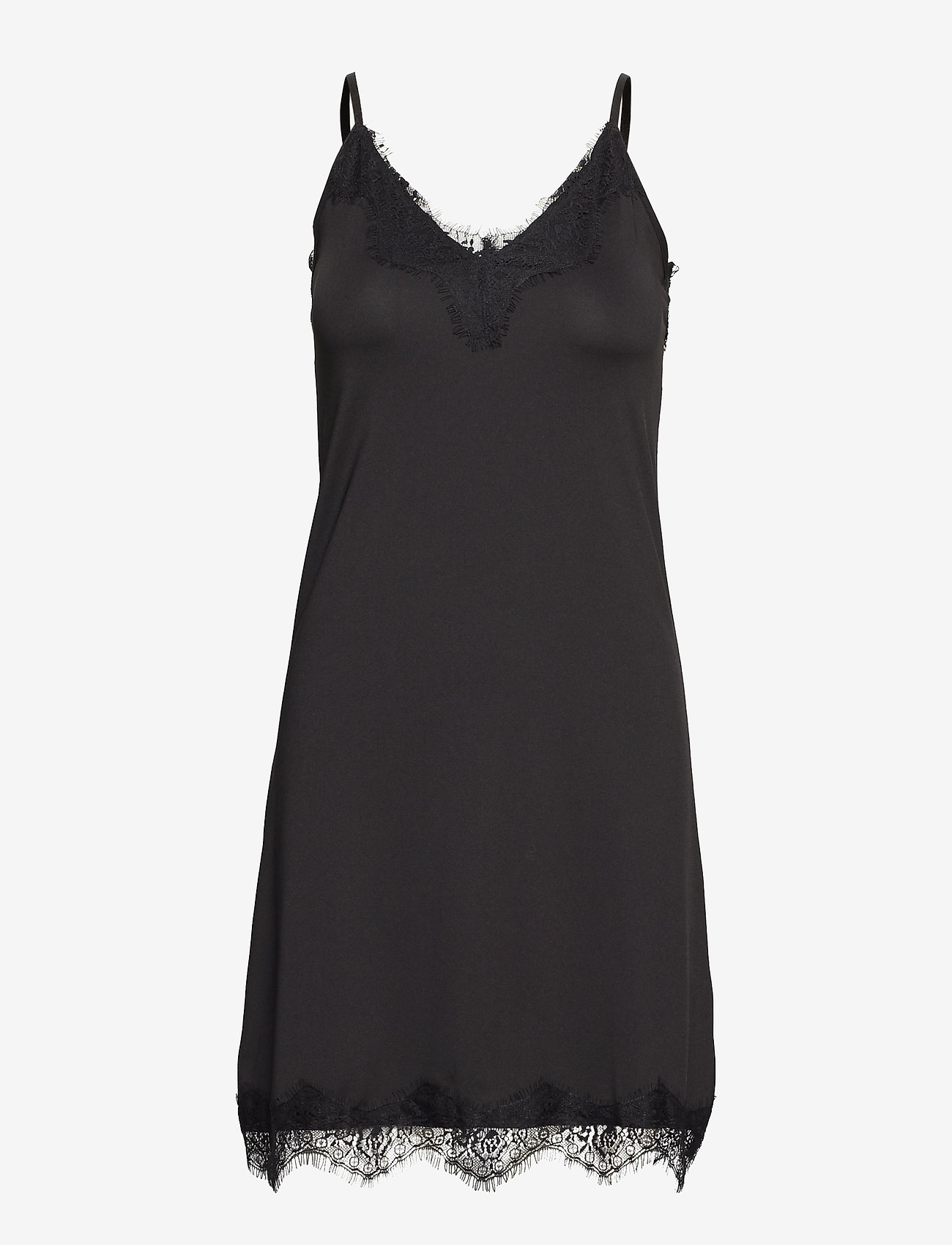 Minus - Asa slipover dress - sievietēm - black - 0