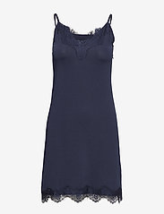 Asa slipover dress - BLACK IRIS