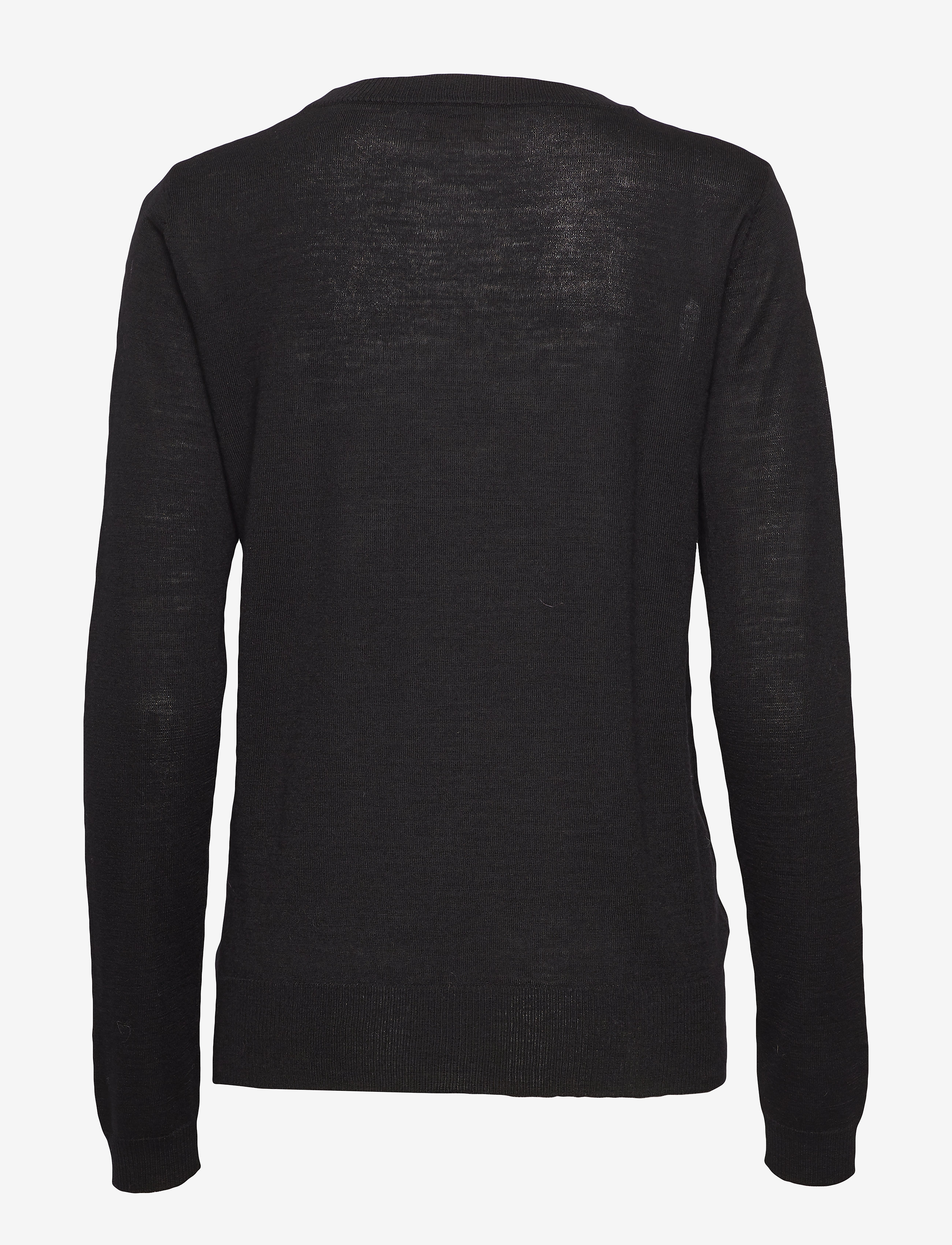 Minus - Rose knit pullover - black - 2