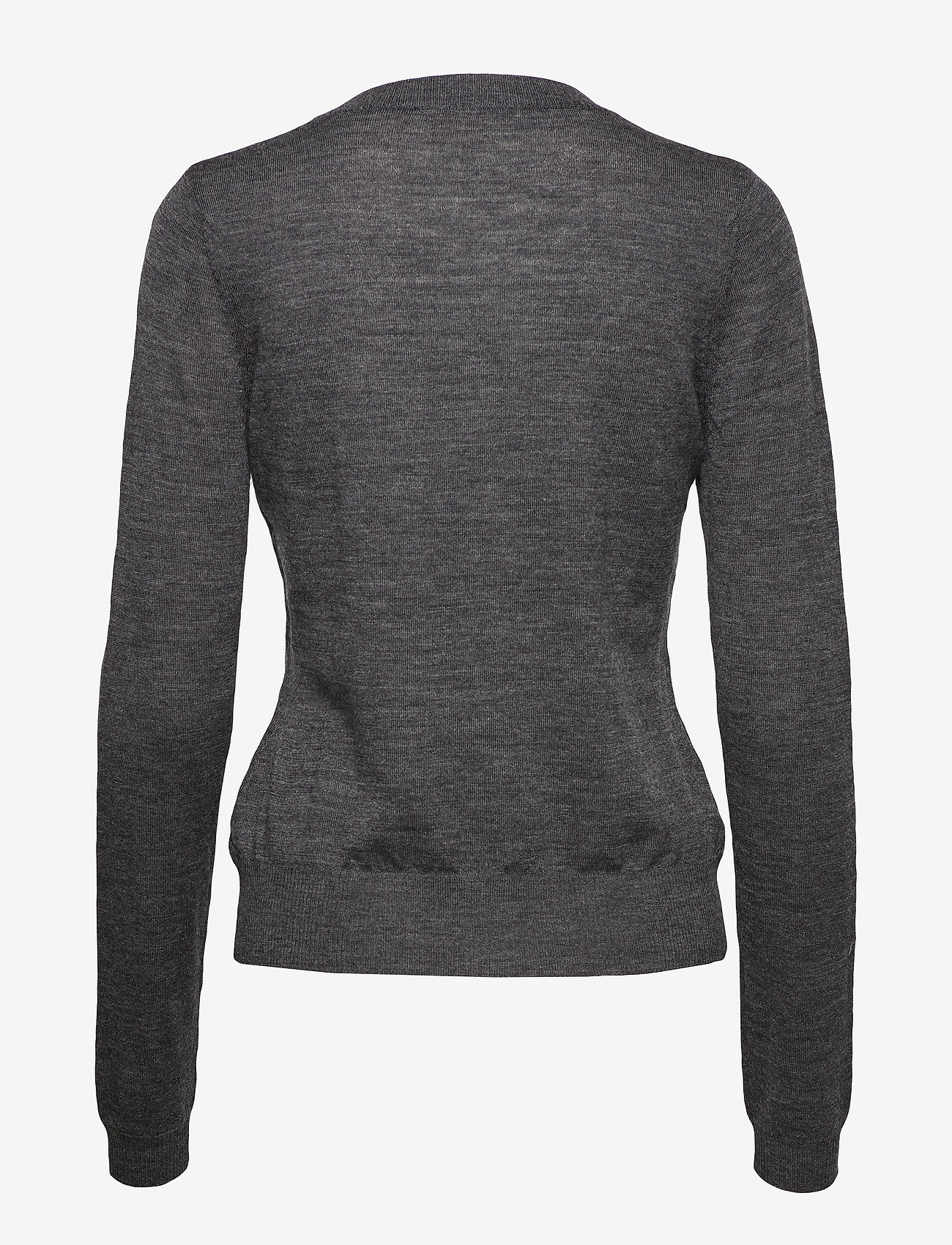 Minus - Rose knit cardigan - dark grey melange - 1