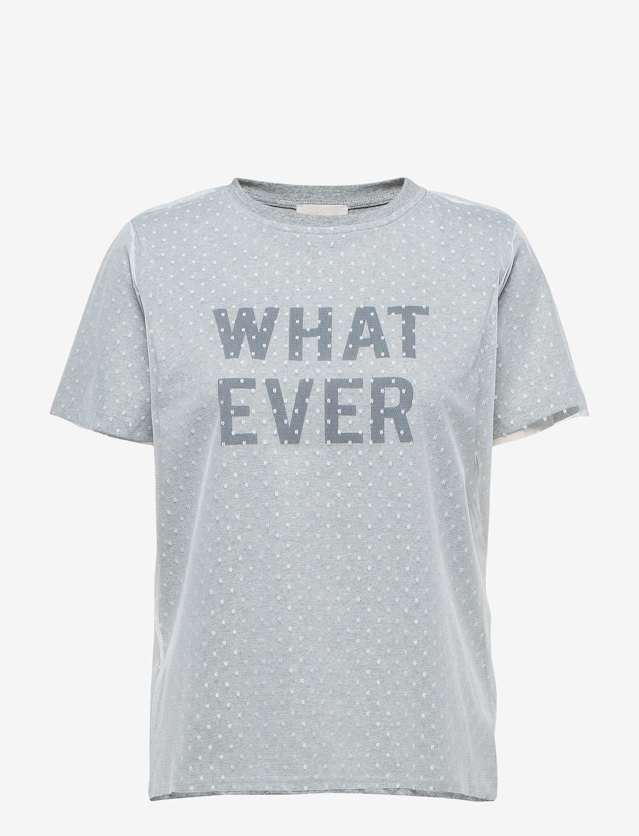 Minus - Celine tee - light grey melange - 0