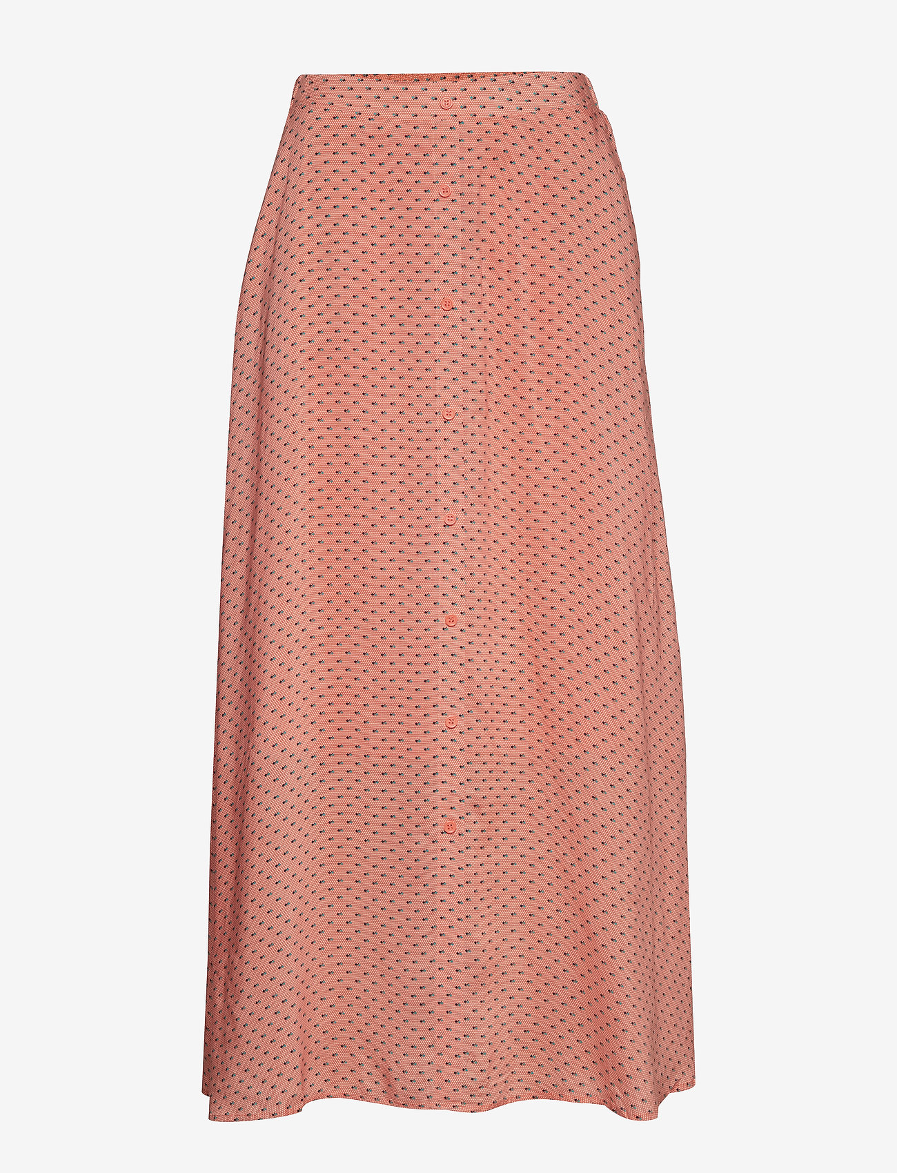 Minus - Marli skirt - bow print coral - 0