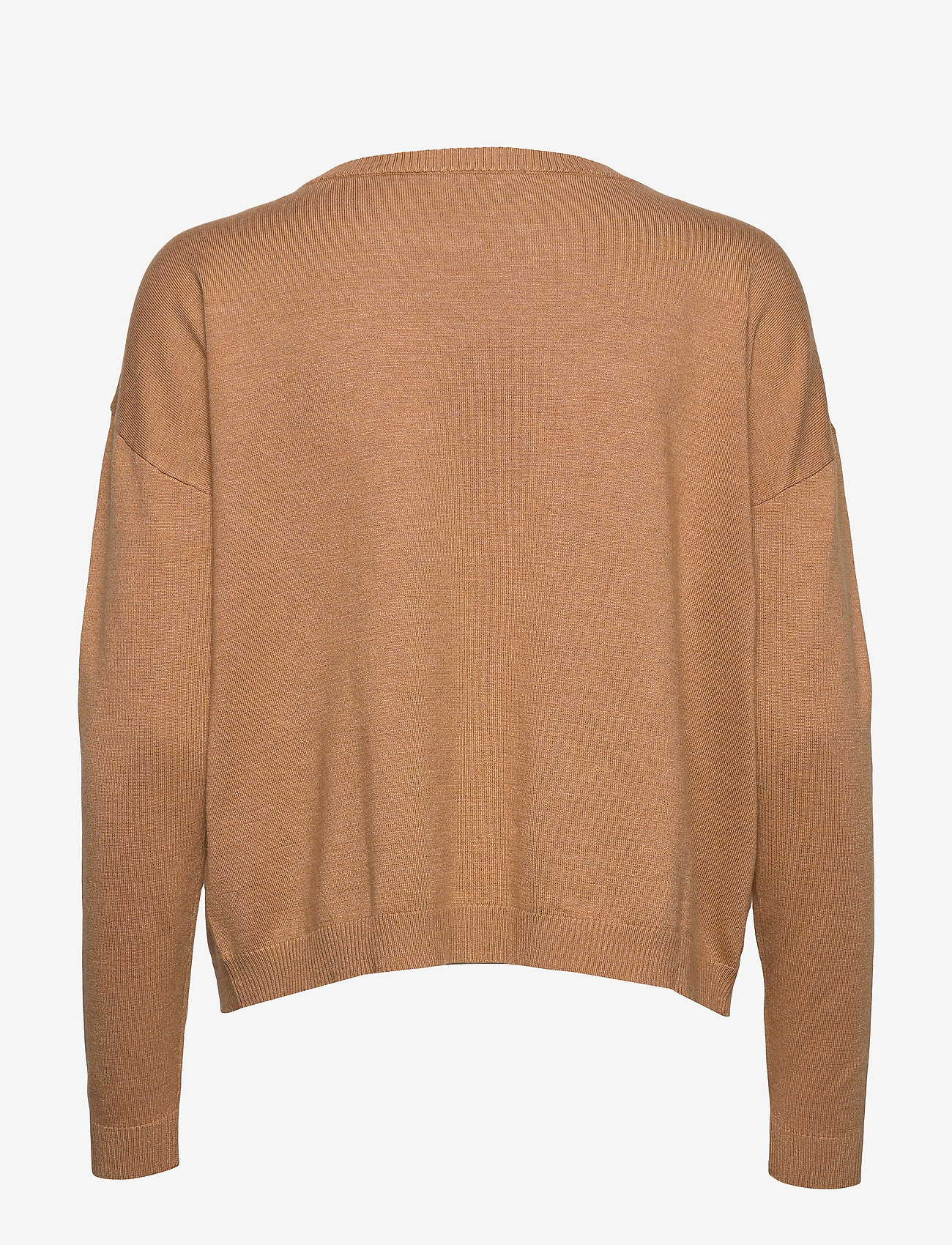 Minus - Elne knit - efterårstøj - almond melange - 1