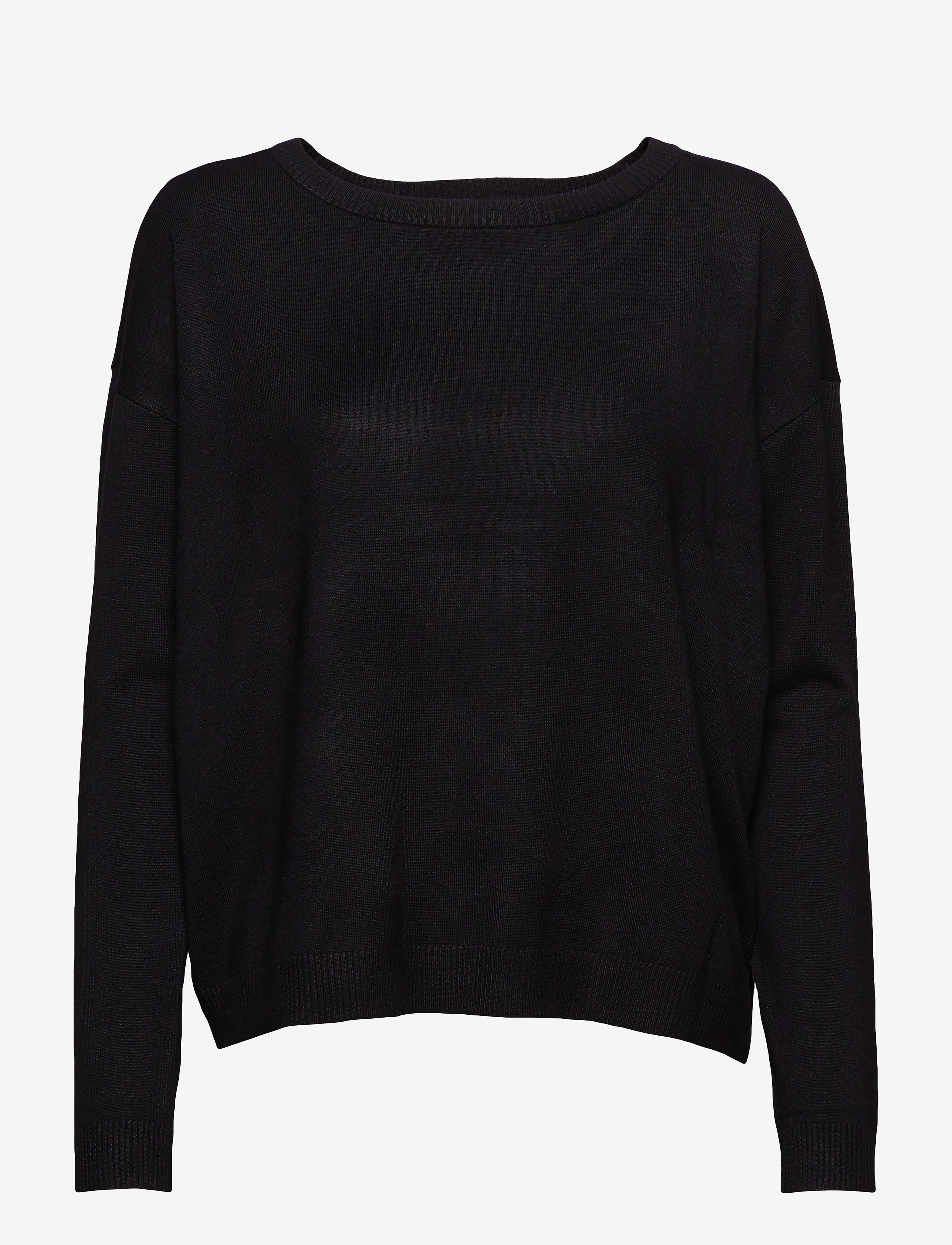 MINUS Elne Strik Pullover Schwarz - XXL - Damen