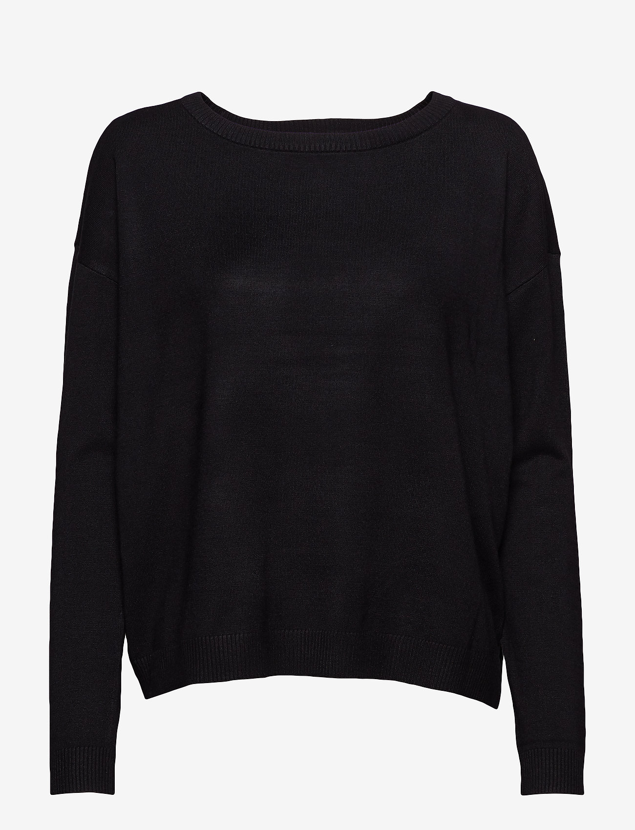 Minus - Elne Strik Pullover - pullover - black - 0