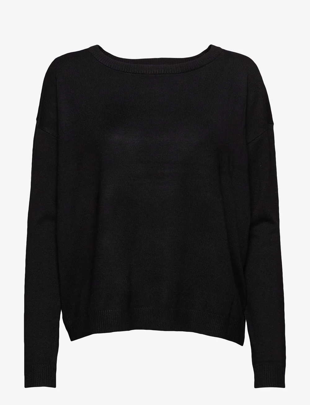 Minus - Elne Strik Pullover - striktrøjer - black - 1