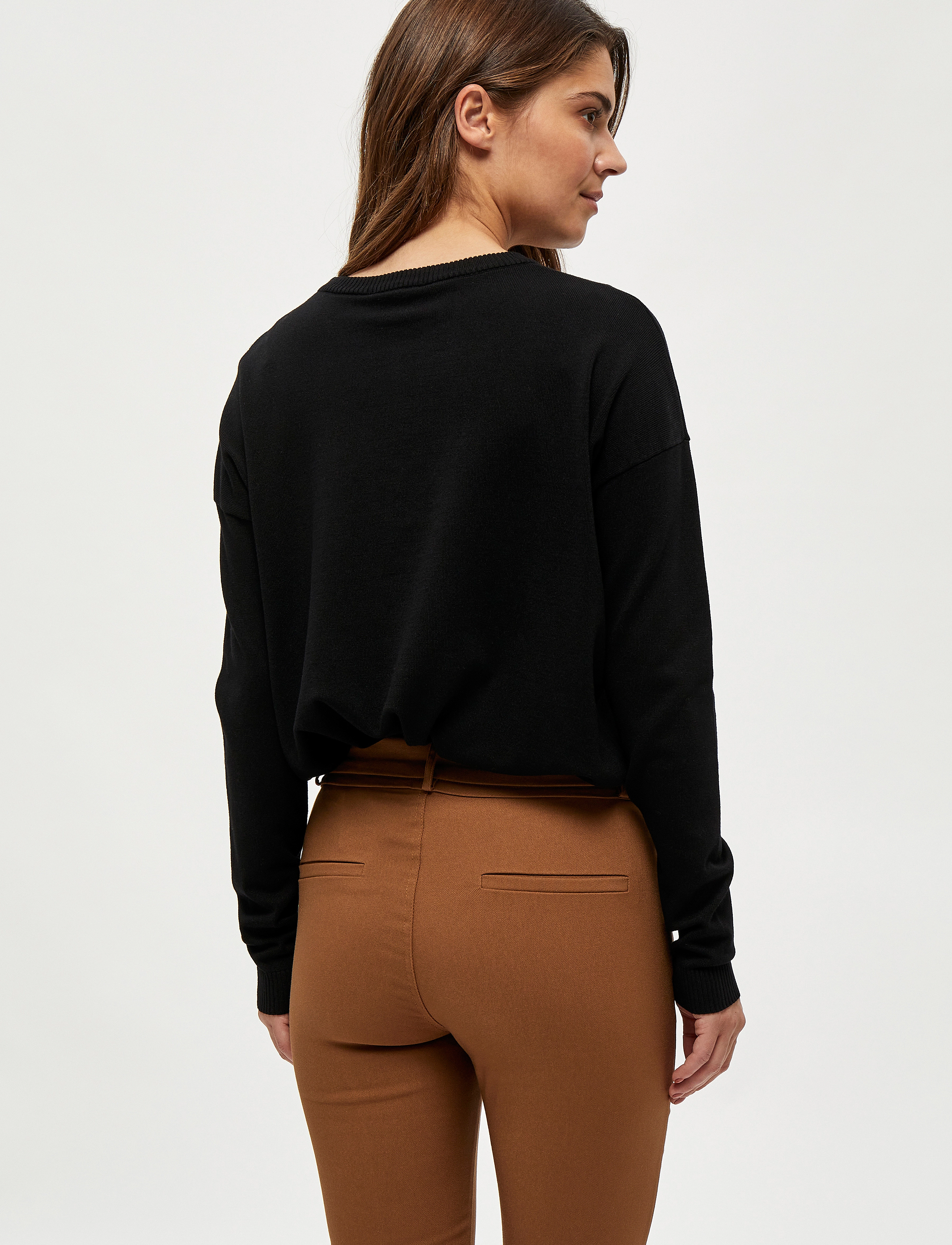 Minus - Elne Strik Pullover - pullover - black - 3
