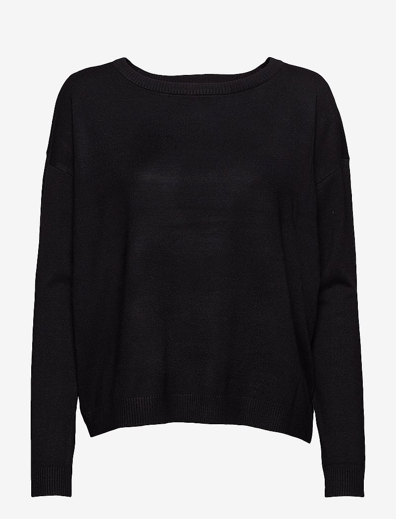 Minus - Elne Strik Pullover - pullover - black - 2