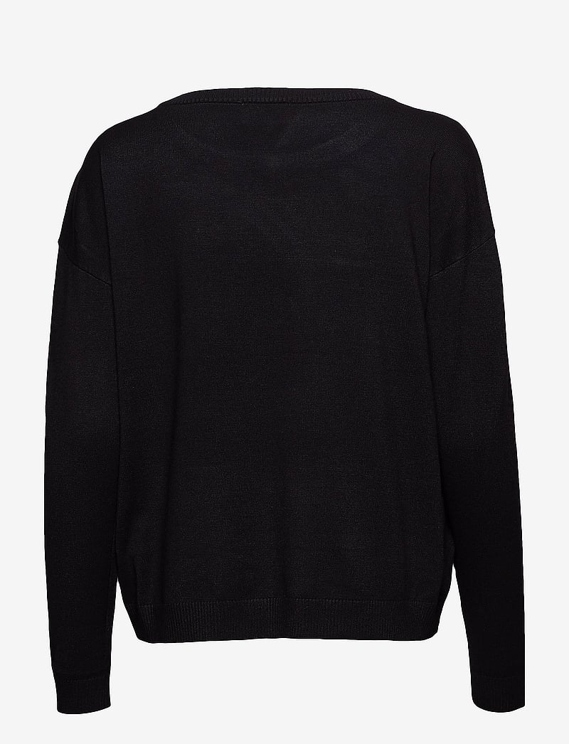 Minus - Elne Strik Pullover - pullover - black - 4