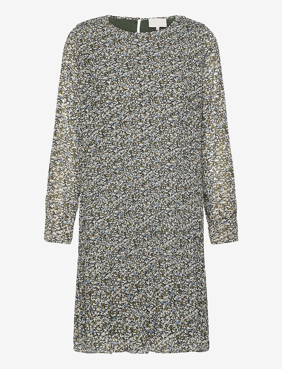Minus - Rikka dress - trumpos suknelės - greenery print - 0