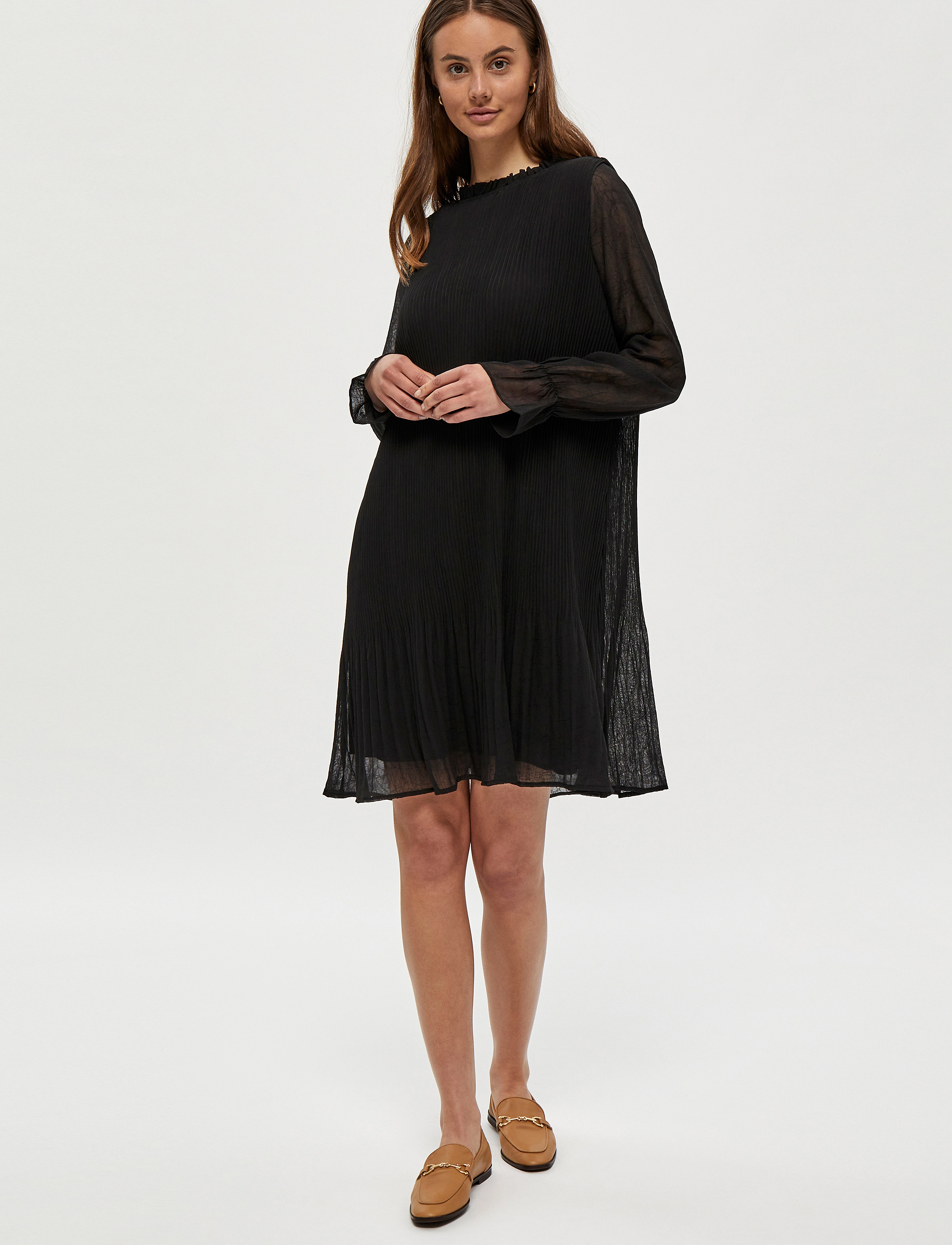 Minus - Rikka dress - minikleidid - sort - 5